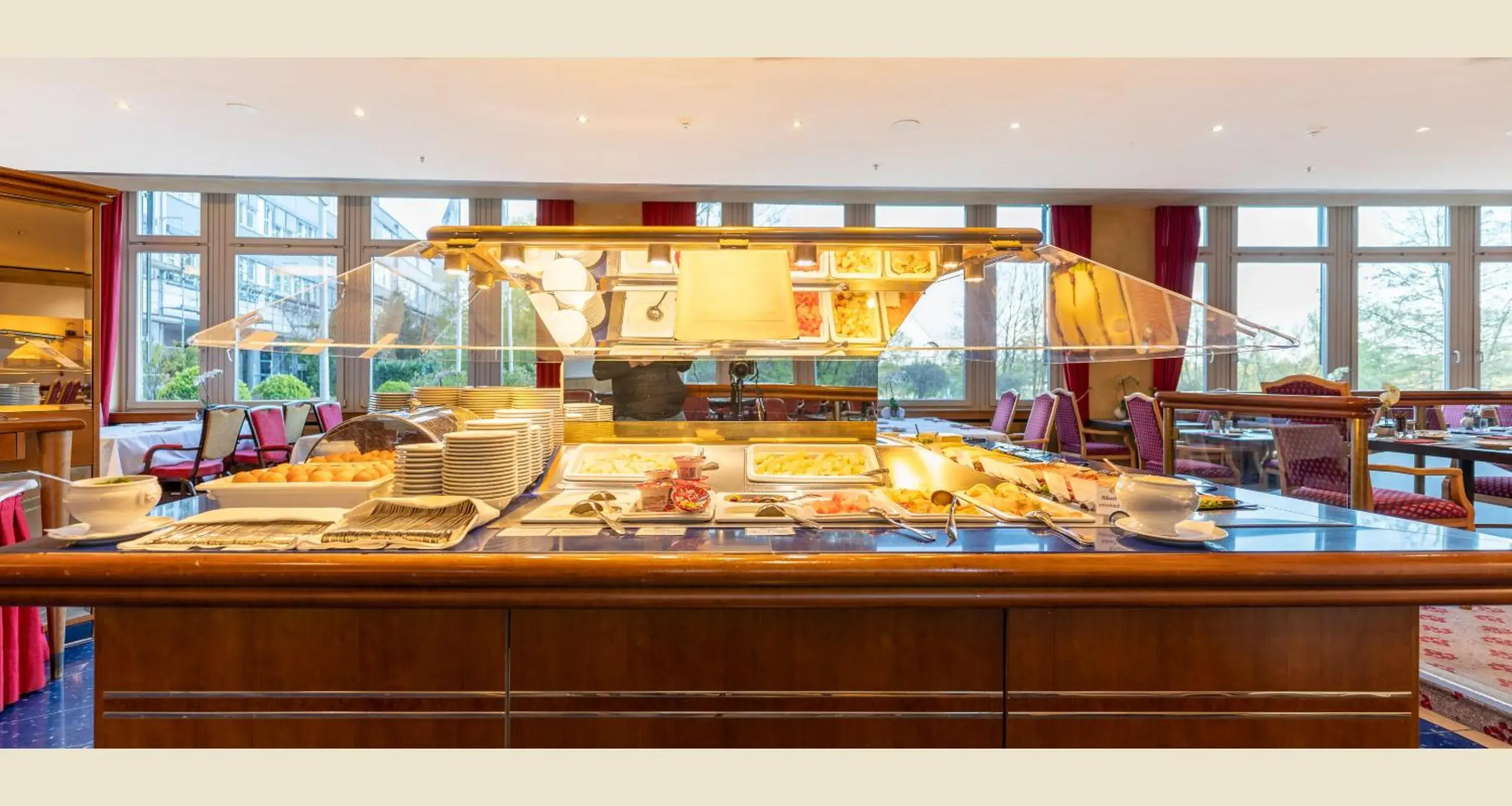 Buffet breakfast in PLAZA Premium Schwerin Sure Hotel Collection by Best Western Buffet breakfast in PLAZA Premium Schwerin Sure Hotel Collection by Best Western