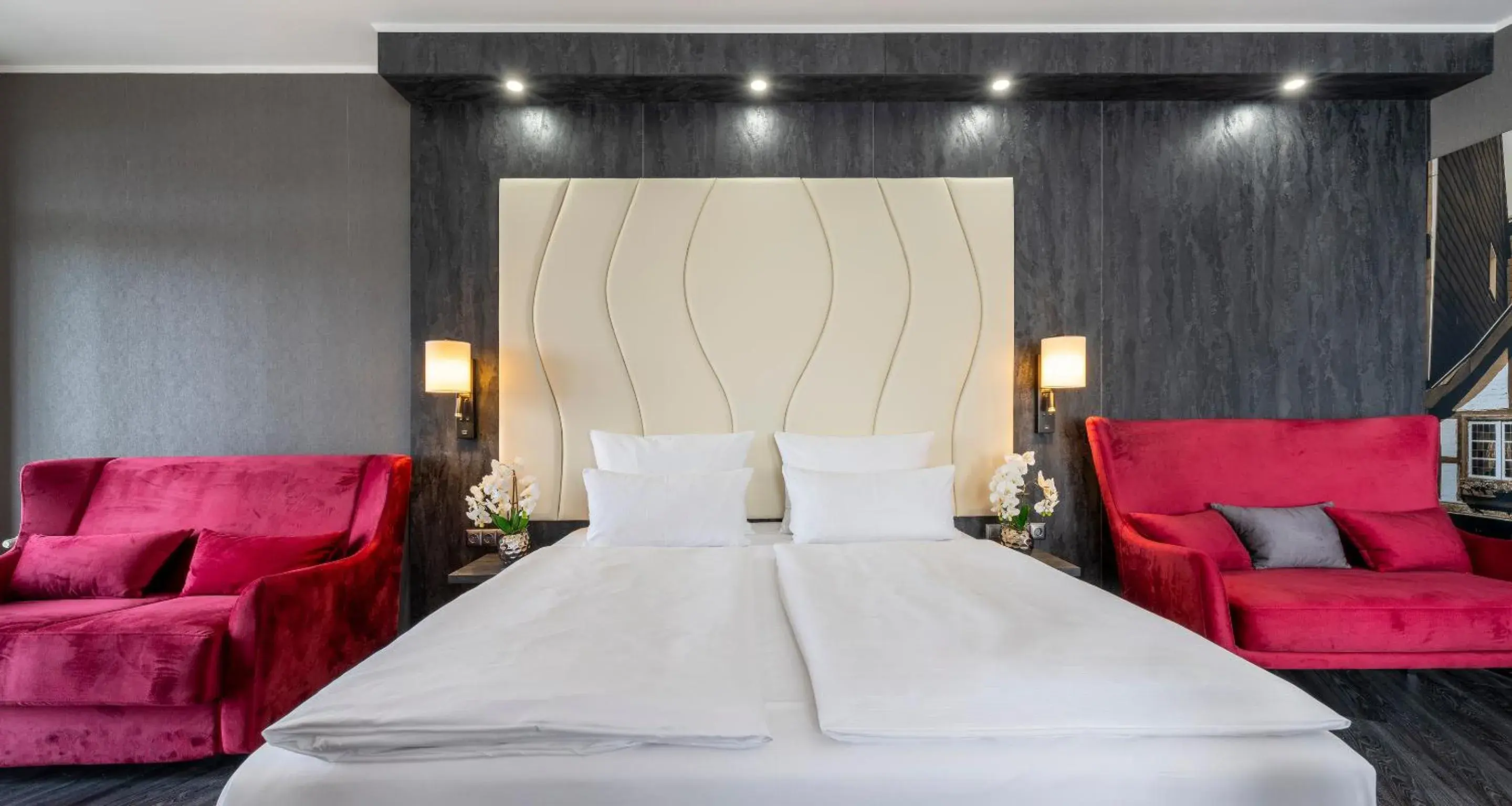 Bed in PLAZA Premium Schwerin Sure Hotel Collection by Best Western Bed in PLAZA Premium Schwerin Sure Hotel Collection by Best Western