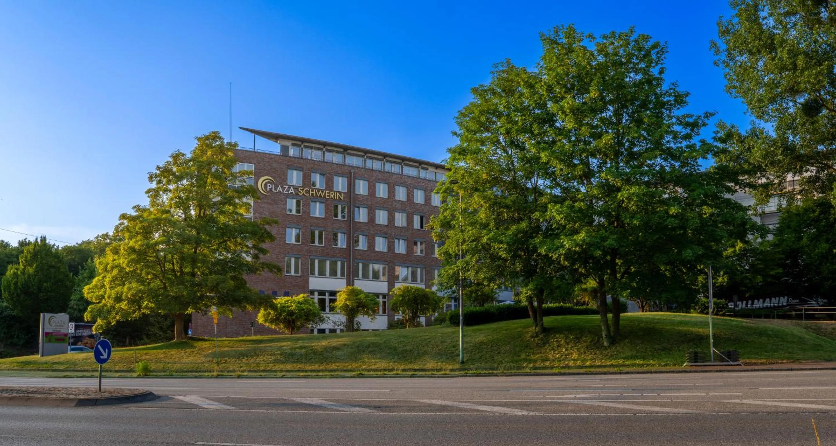 Property building in PLAZA Premium Schwerin Sure Hotel Collection by Best Western