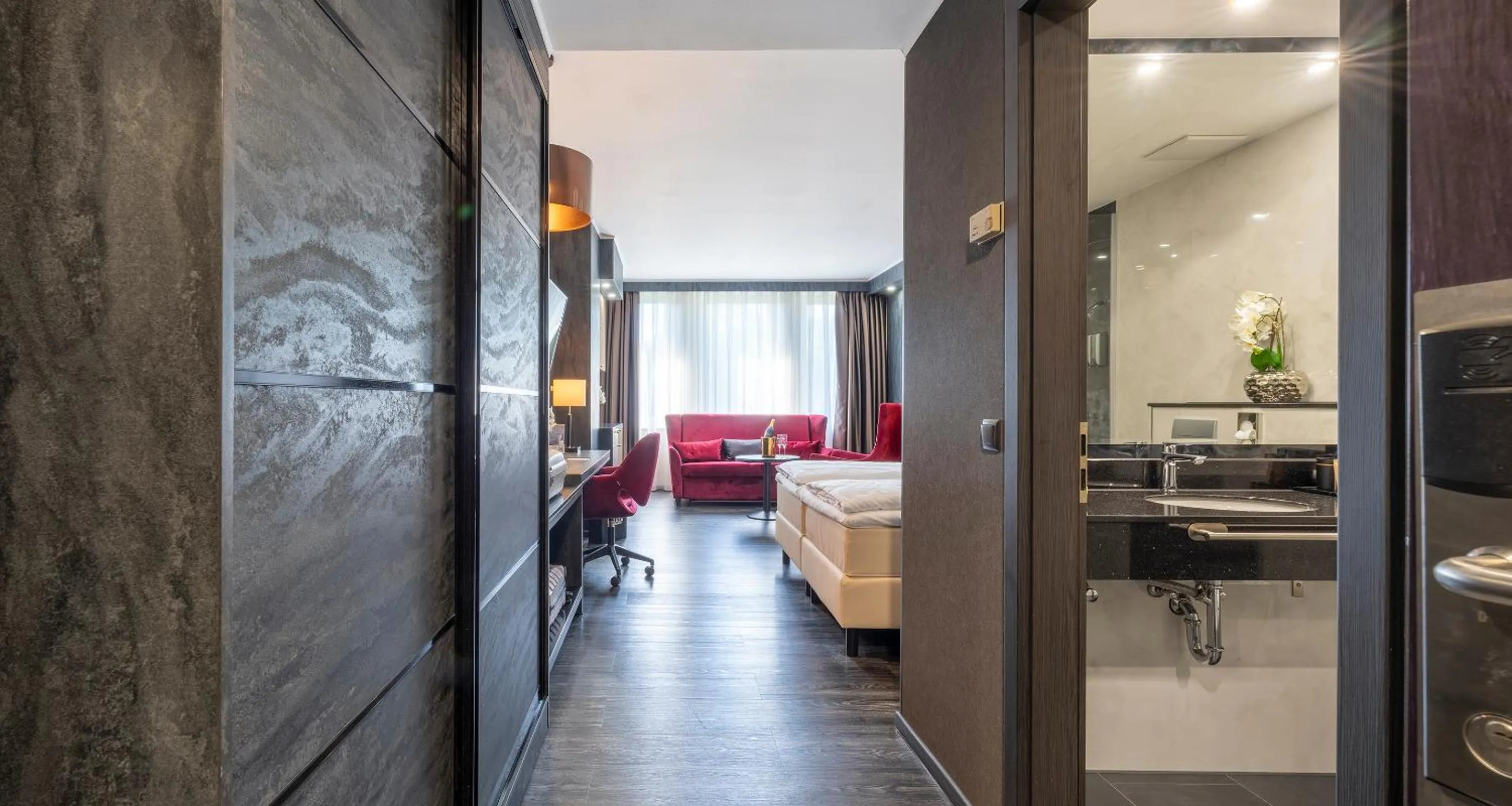 Photo of the whole room, Bed in PLAZA Premium Schwerin Sure Hotel Collection by Best Western