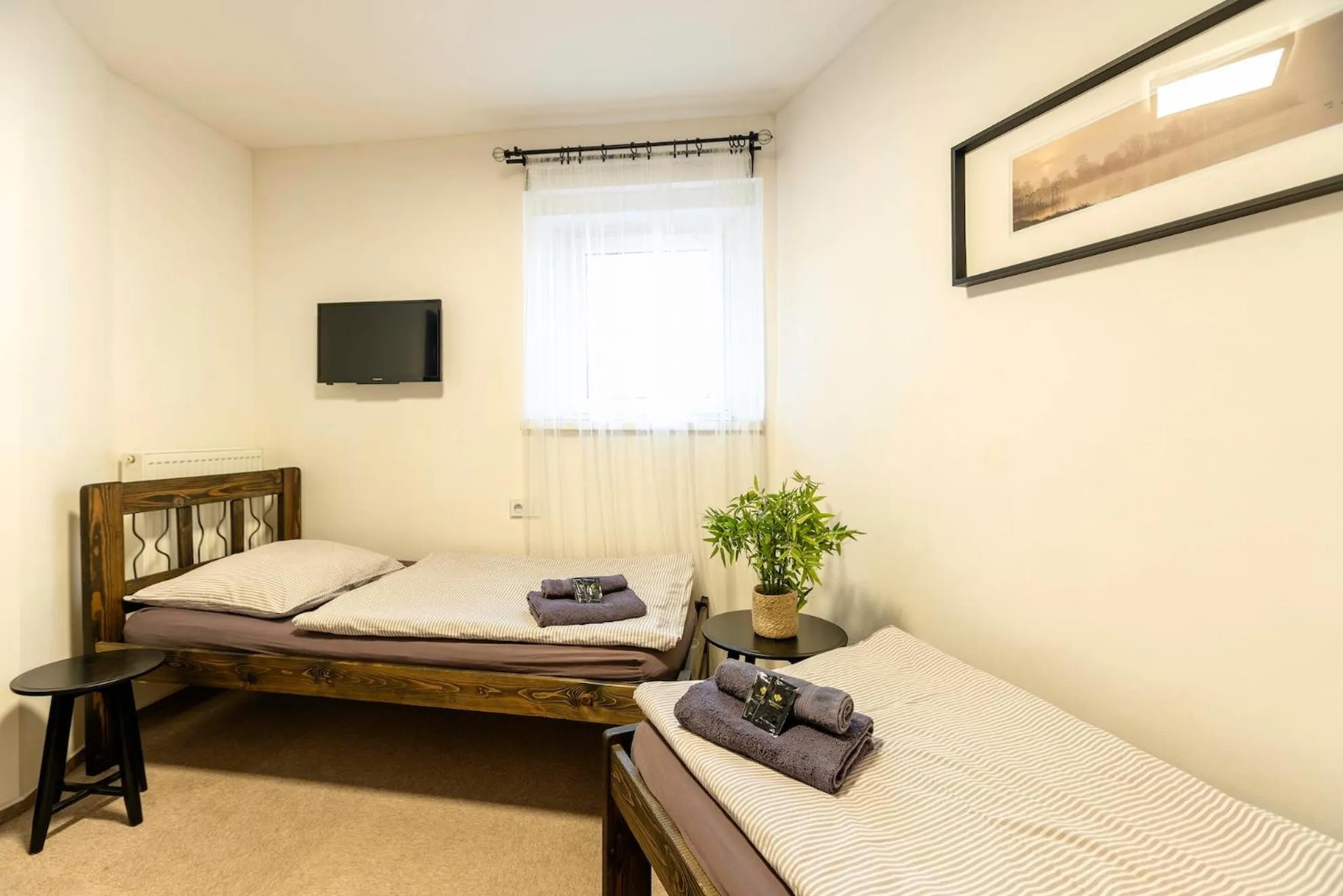 Bed in Restaurace Hotel Praha