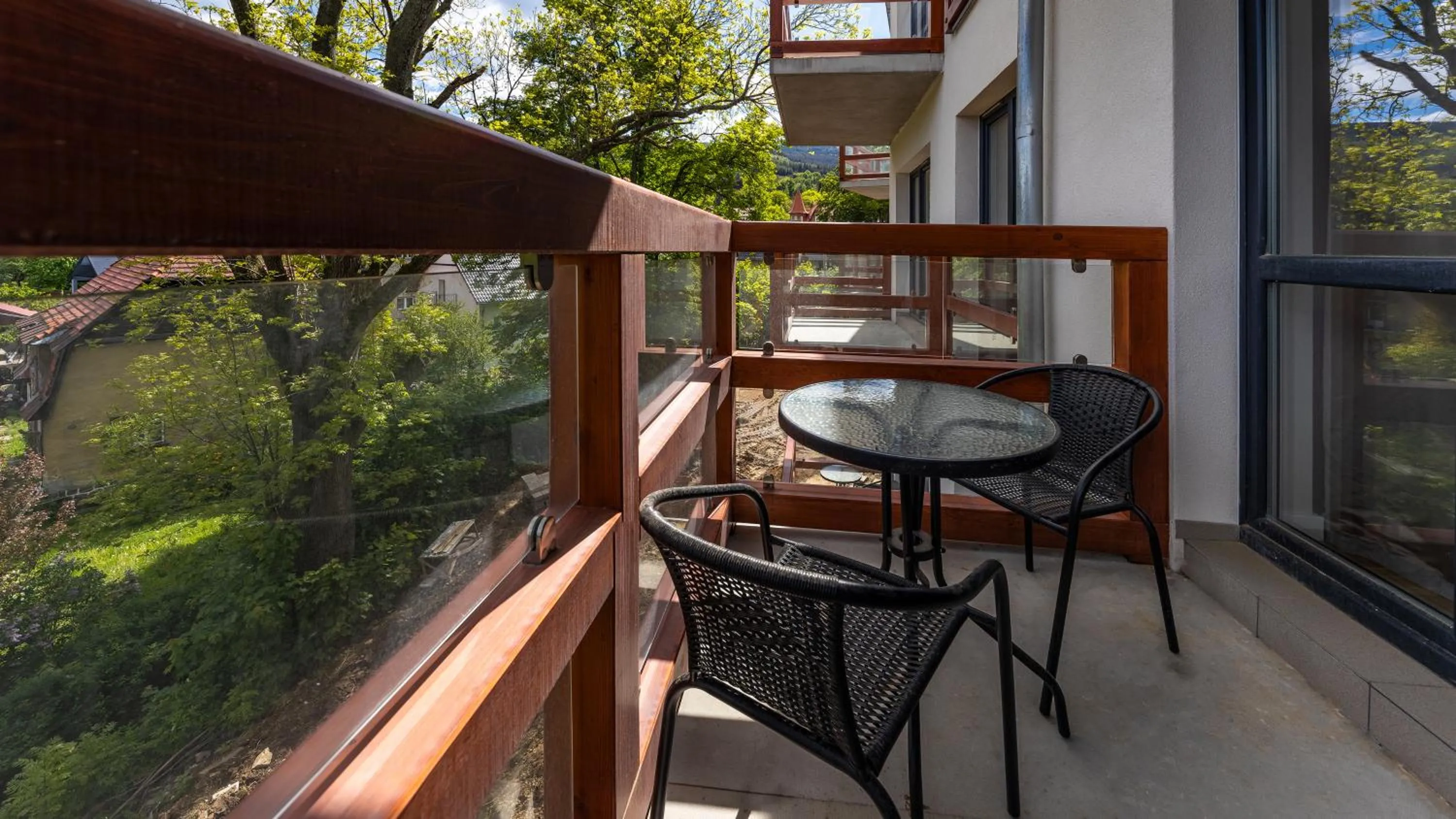 Balcony/Terrace in Holiday Mountain Residence, Sun & Snow