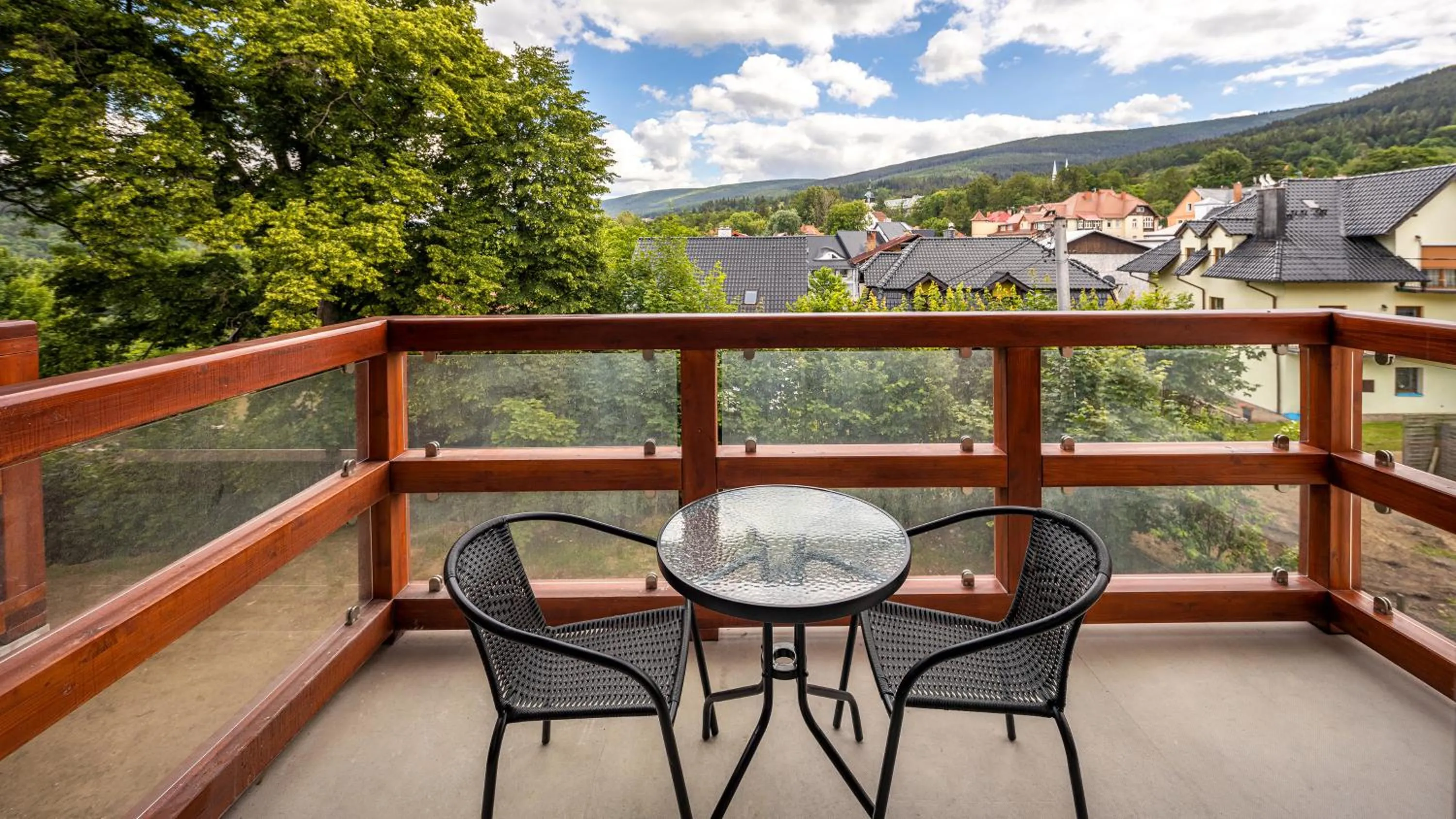 Balcony/Terrace in Holiday Mountain Residence, Sun & Snow