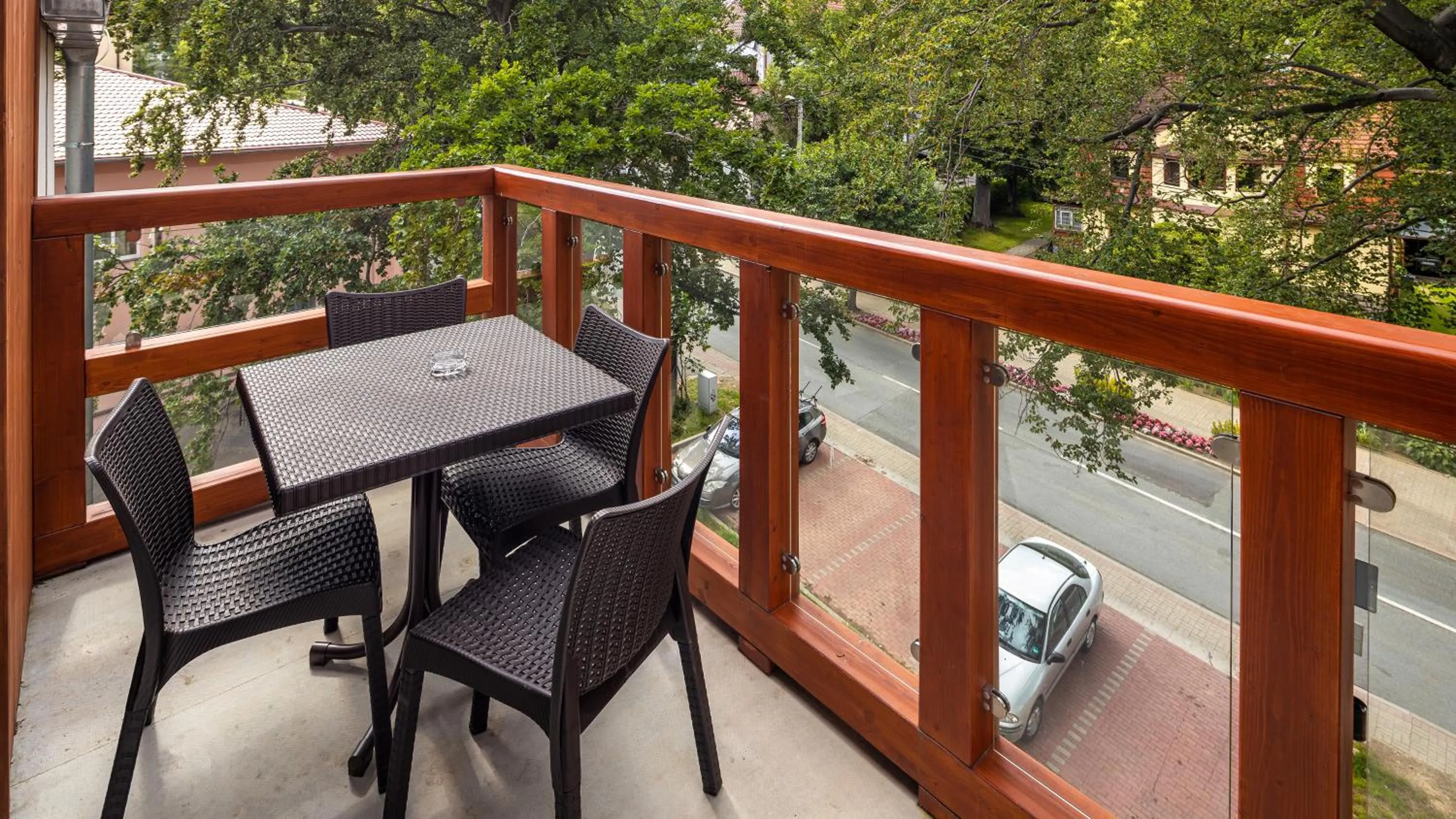 Balcony/Terrace in Holiday Mountain Residence, Sun & Snow
