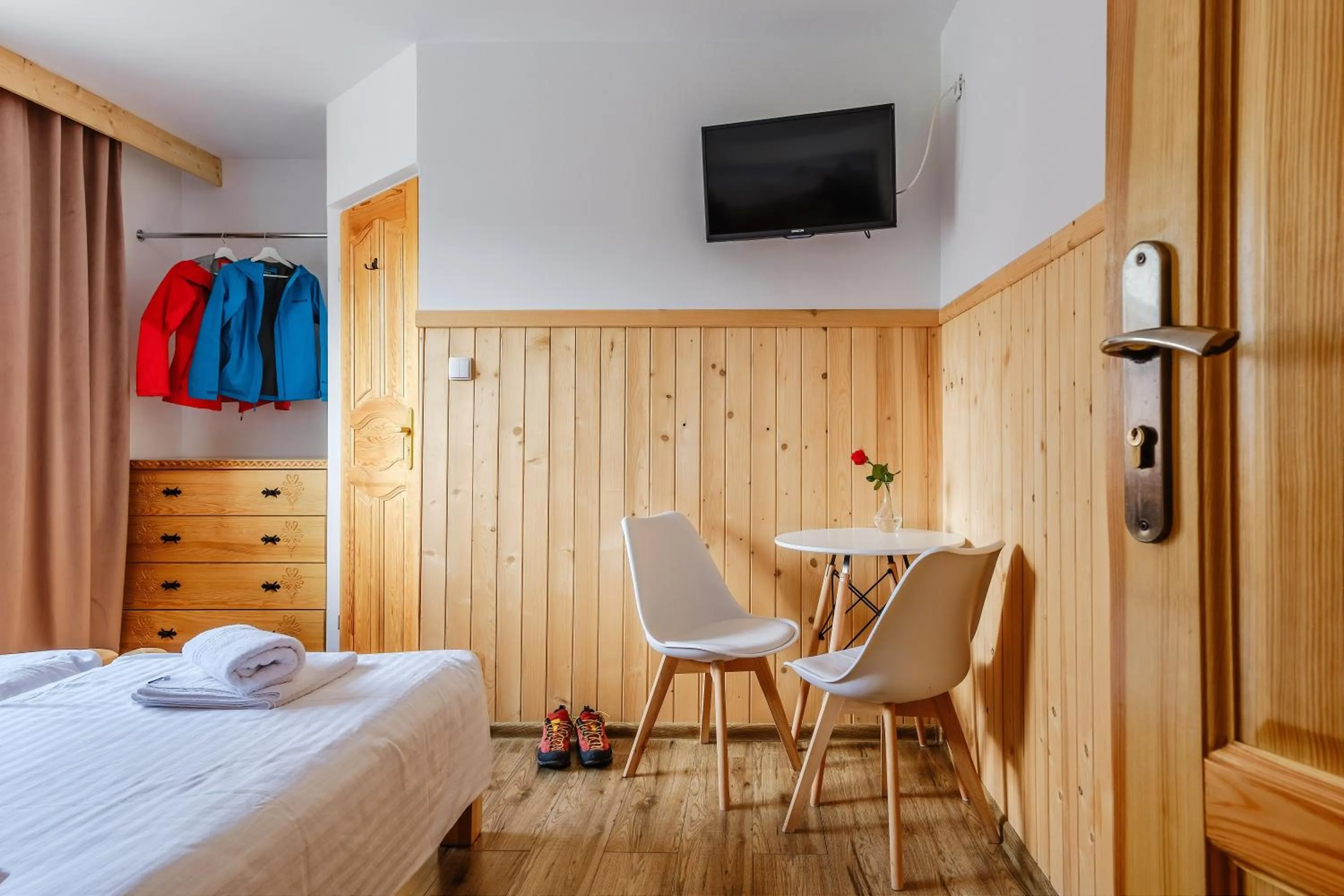 Bed in Gościna u Maryny Relaks i SPA w Ogrodzie