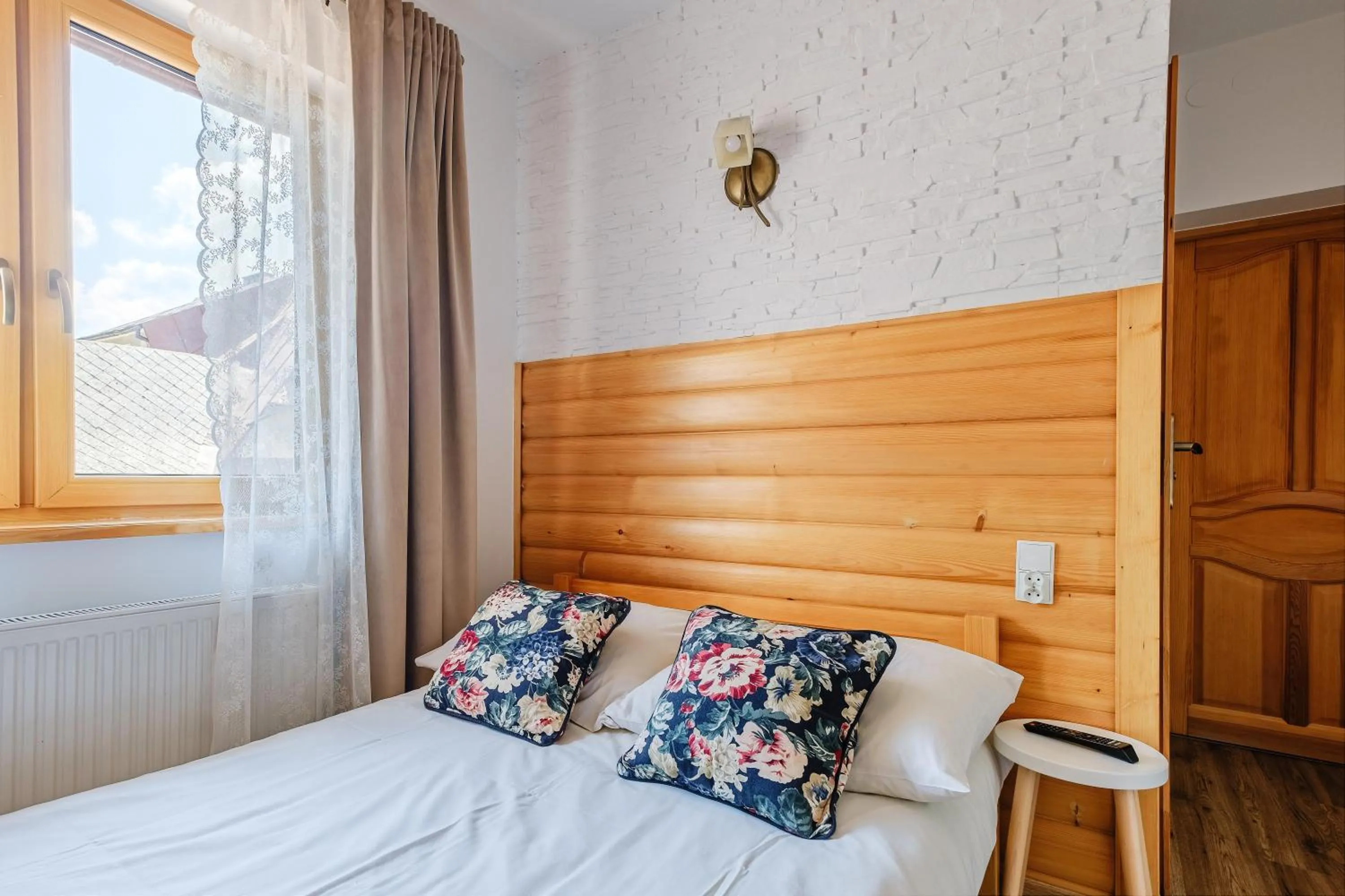 Bed in Gościna u Maryny Relaks i SPA w Ogrodzie