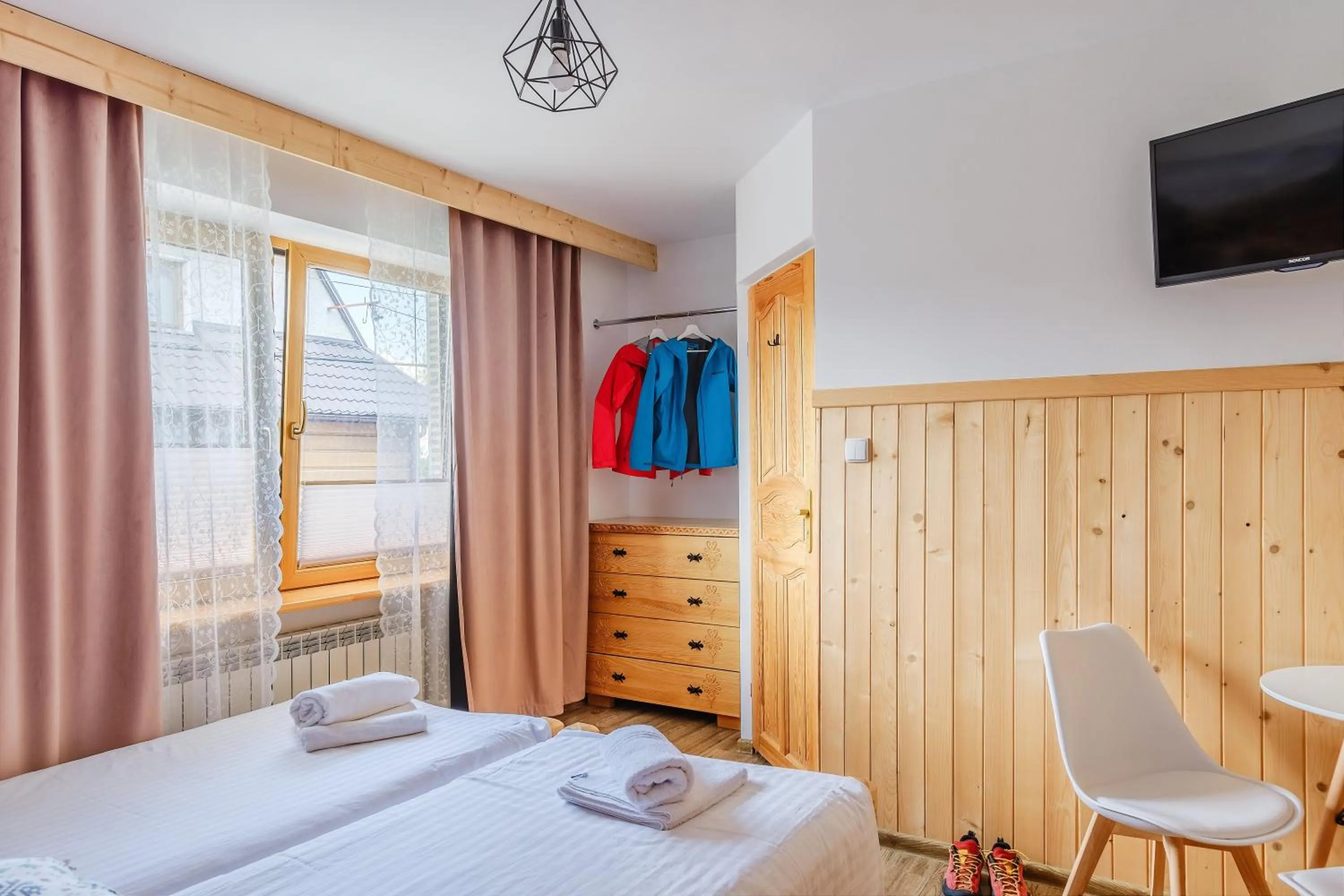 Bed in Gościna u Maryny Relaks i SPA w Ogrodzie