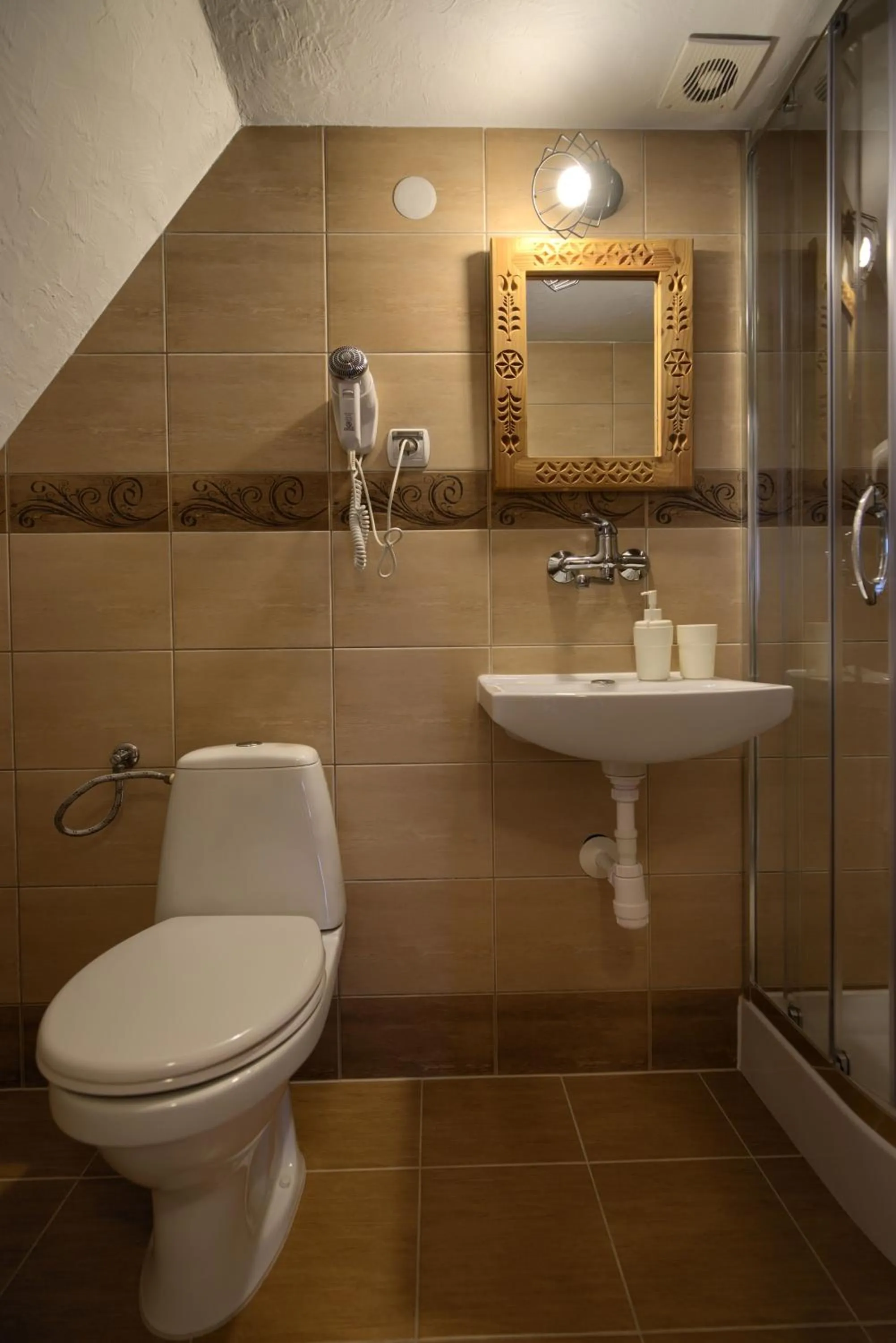 Shower in Gościna u Maryny Relaks i SPA w Ogrodzie