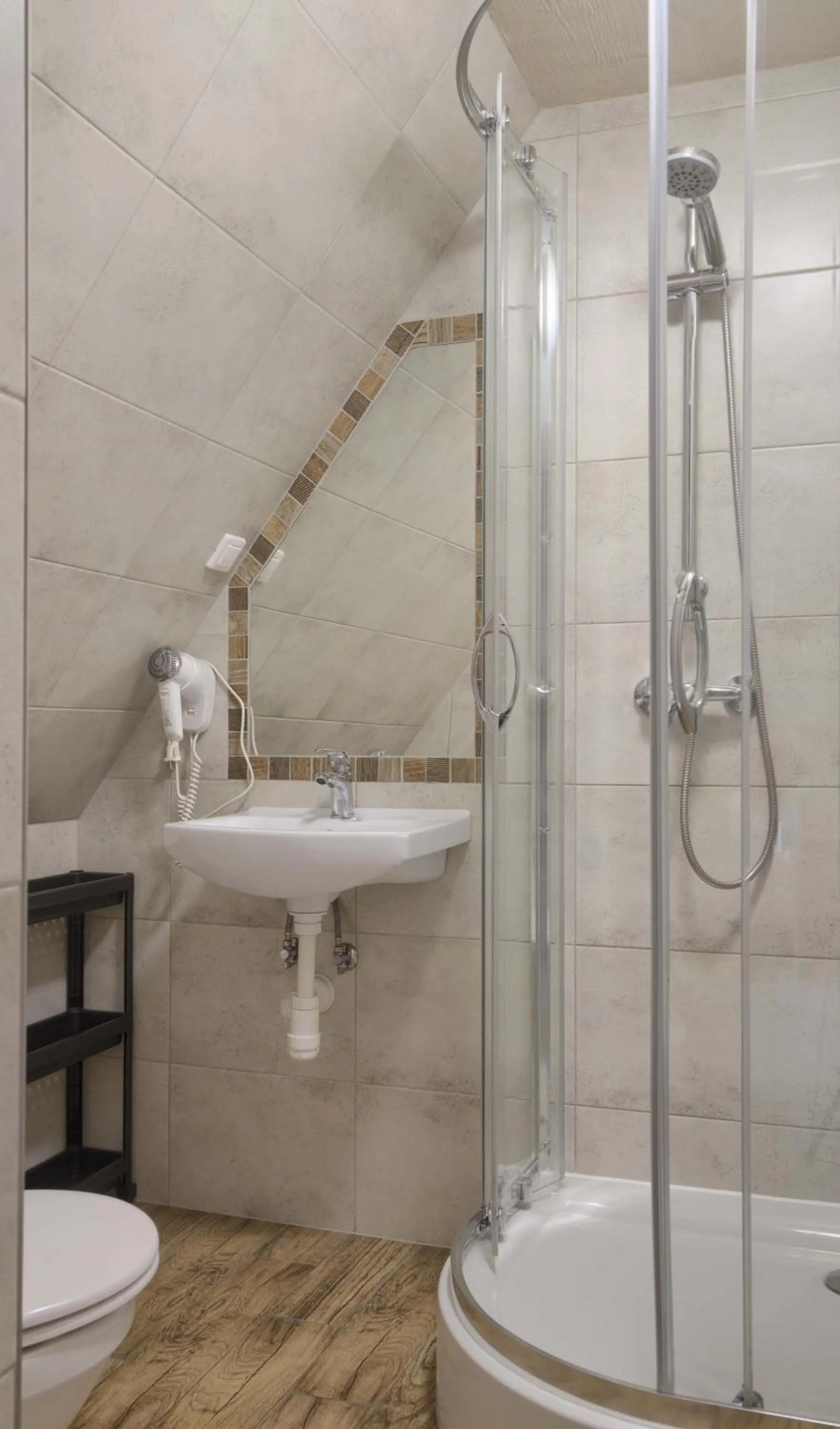 Shower in Gościna u Maryny Relaks i SPA w Ogrodzie