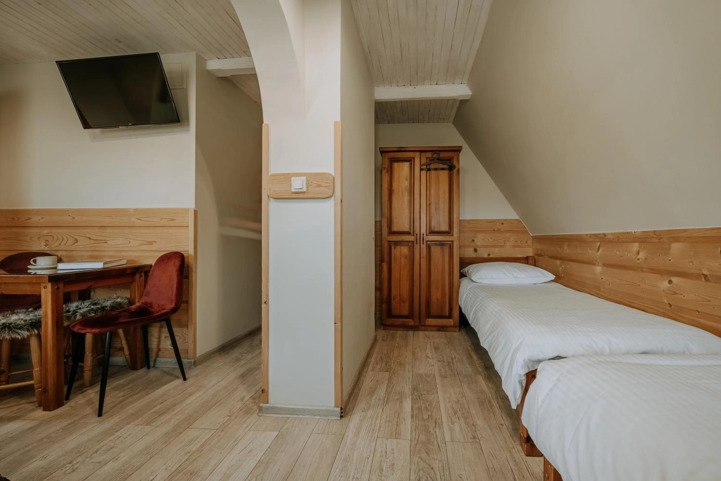 Bed in Gościna u Maryny Relaks i SPA w Ogrodzie