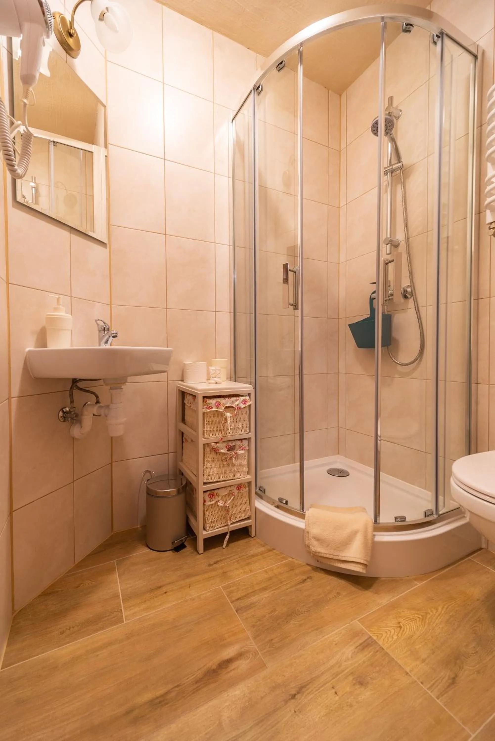 Shower in Gościna u Maryny Relaks i SPA w Ogrodzie