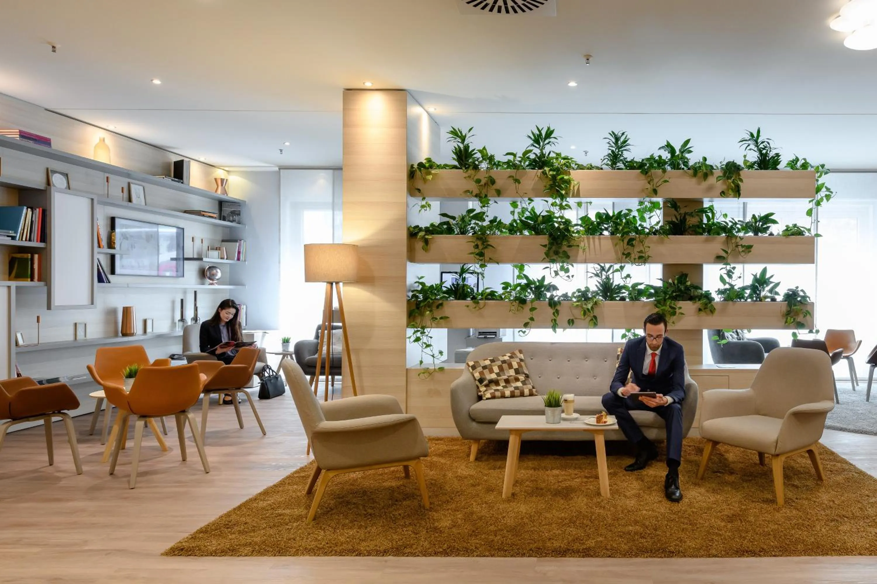 People in Novotel Frankfurt City