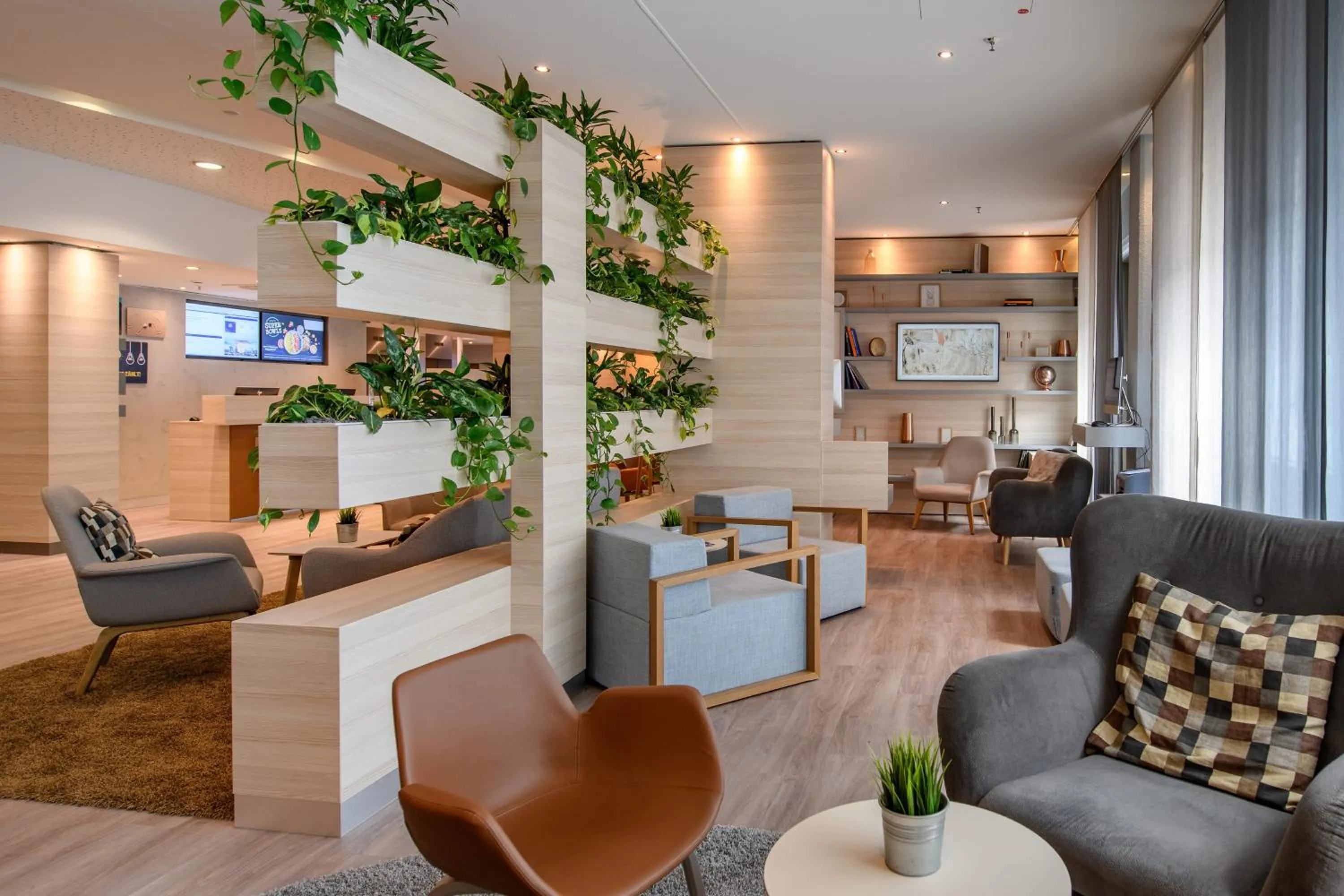 Living room in Novotel Frankfurt City