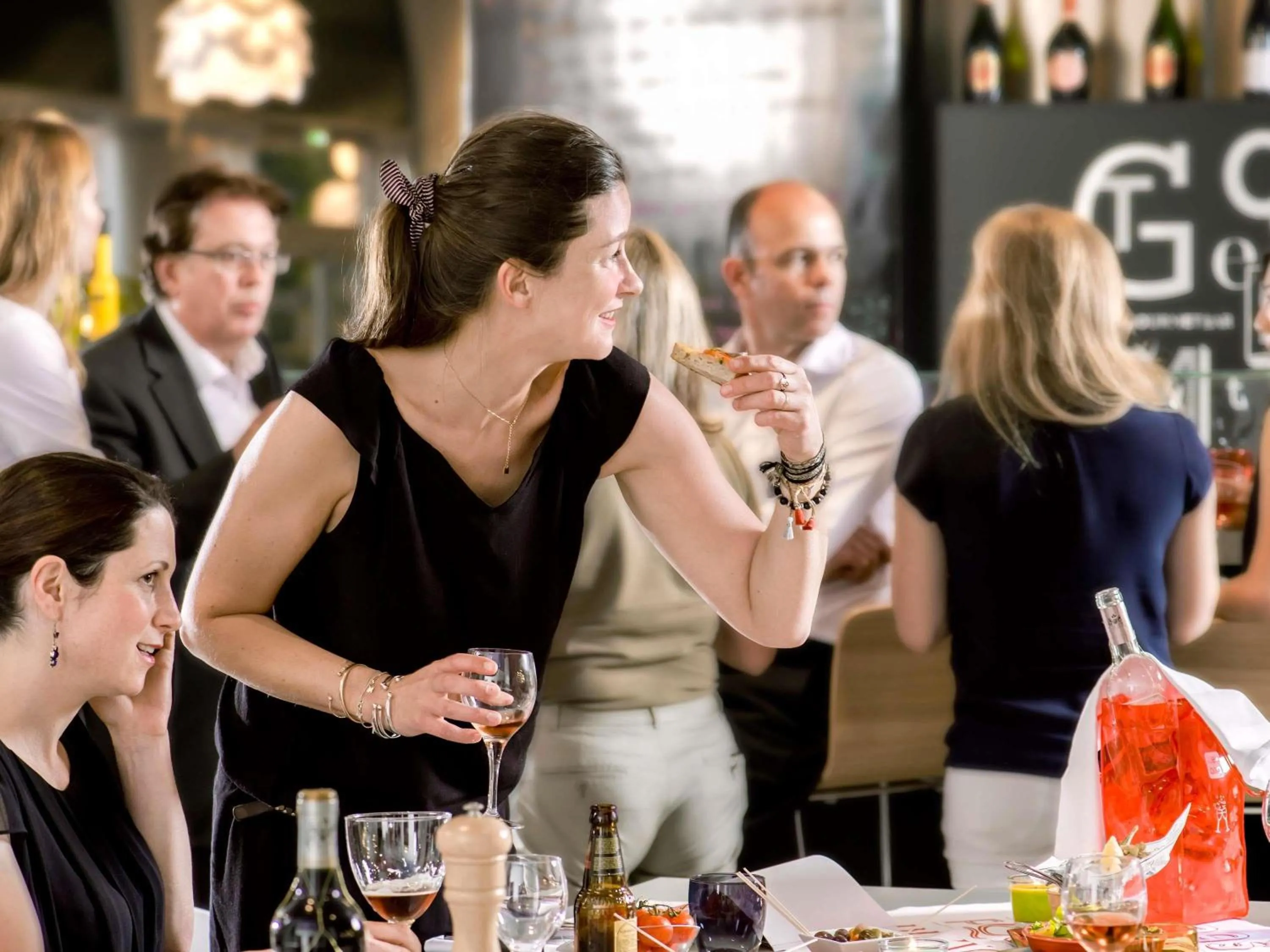 Lounge or bar in Novotel Frankfurt City