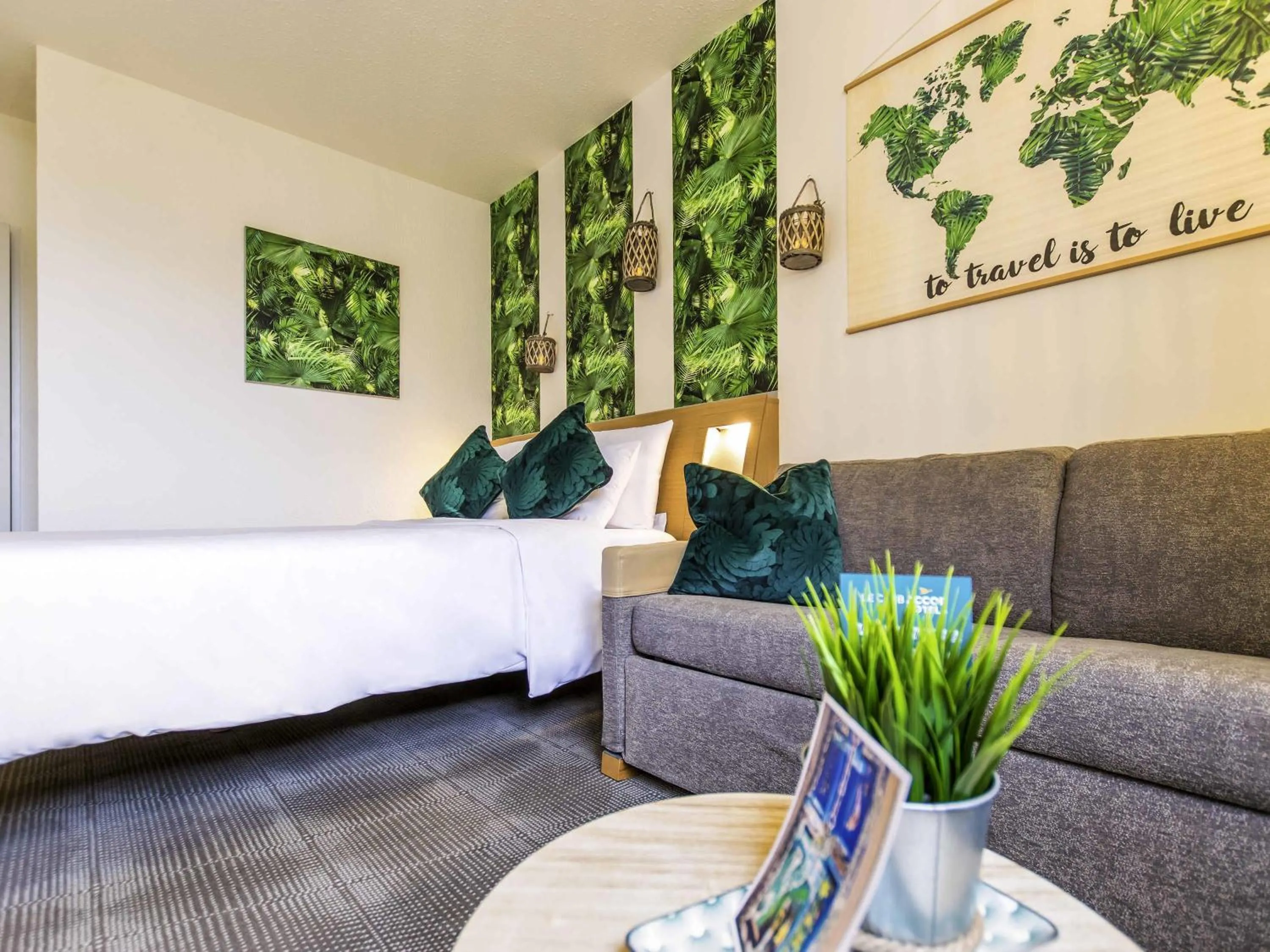 Bedroom in Novotel Frankfurt City