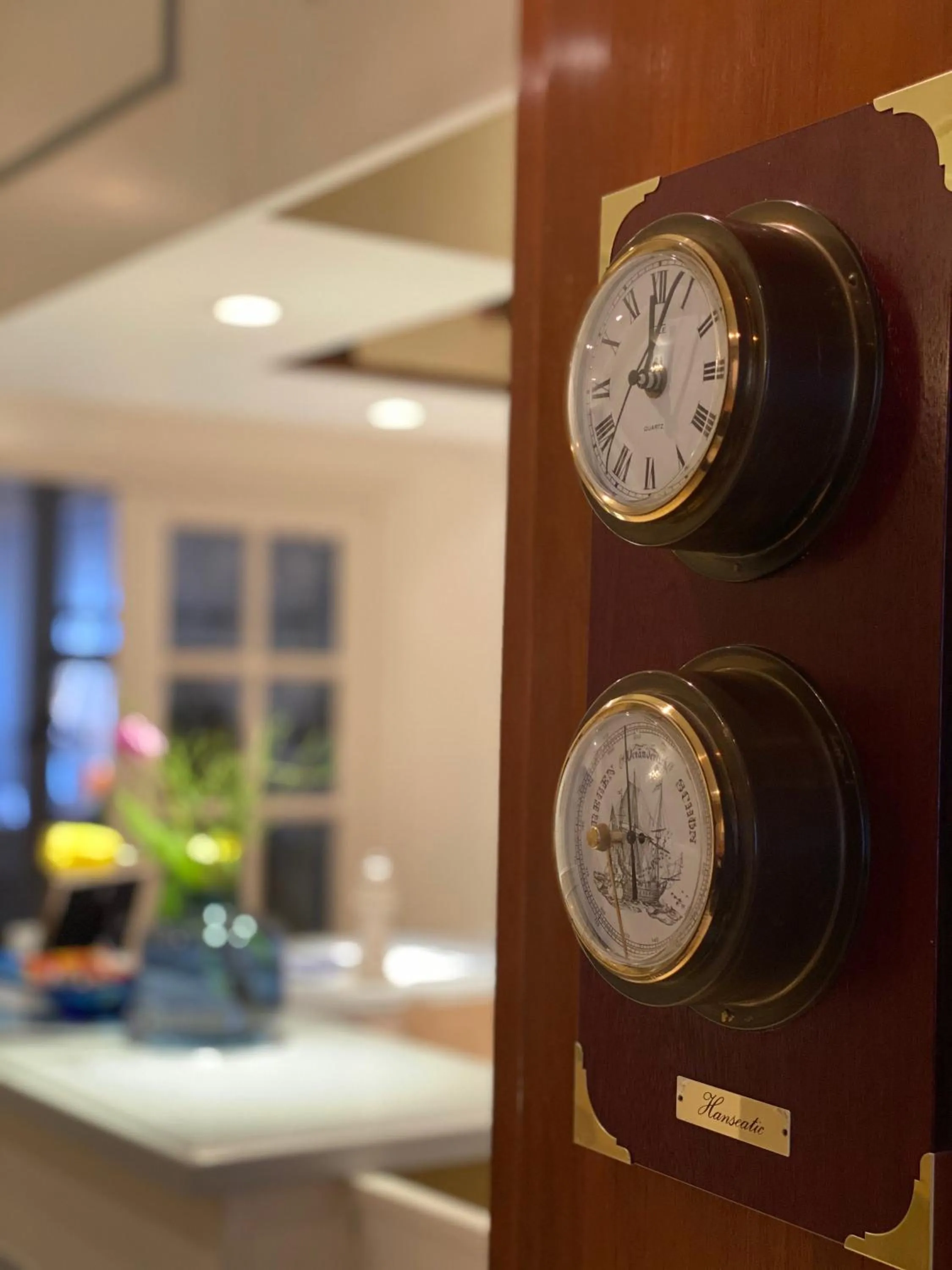 Lobby or reception in Hotel Flensburger Hof