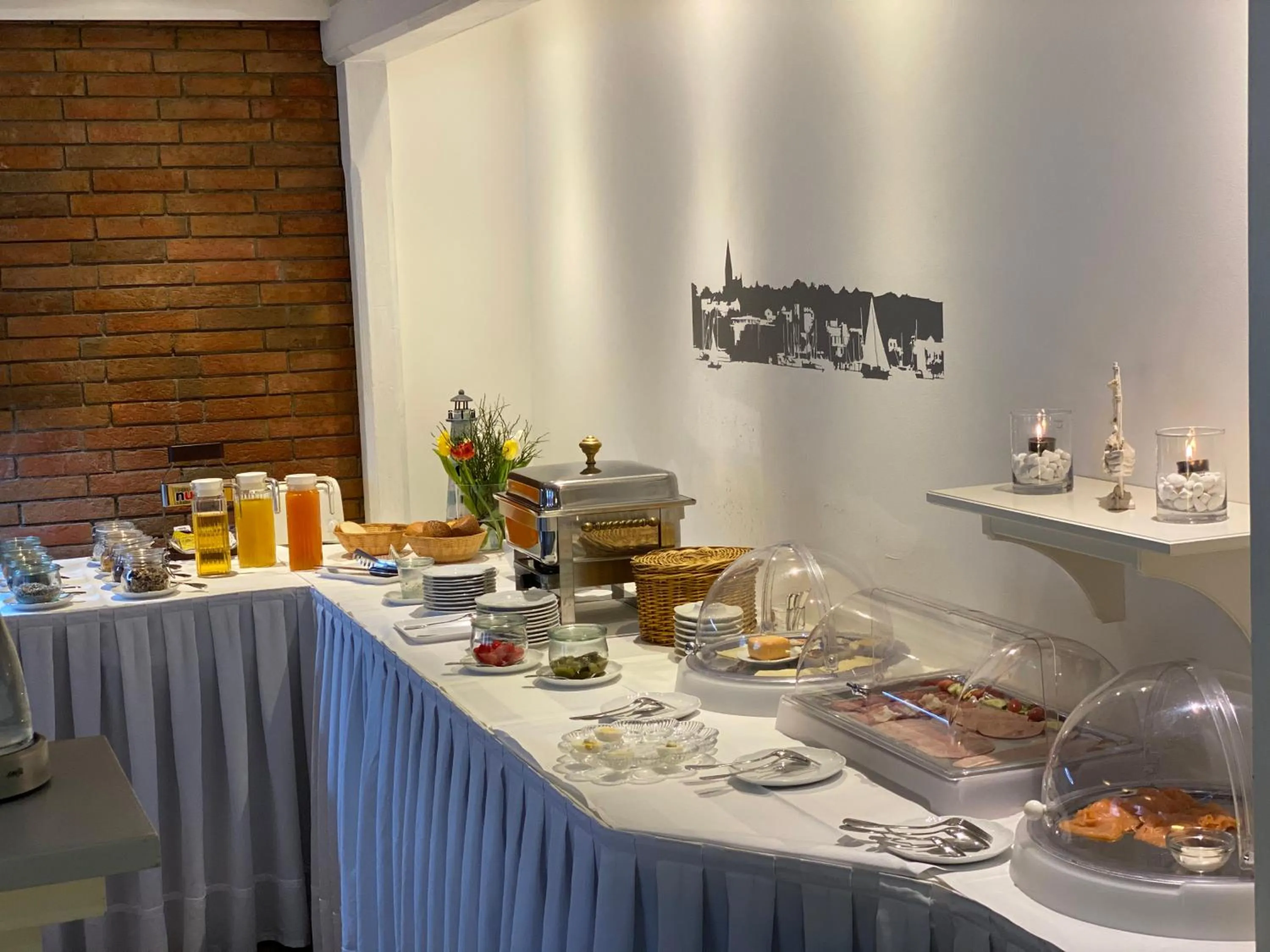 Buffet breakfast in Hotel Flensburger Hof