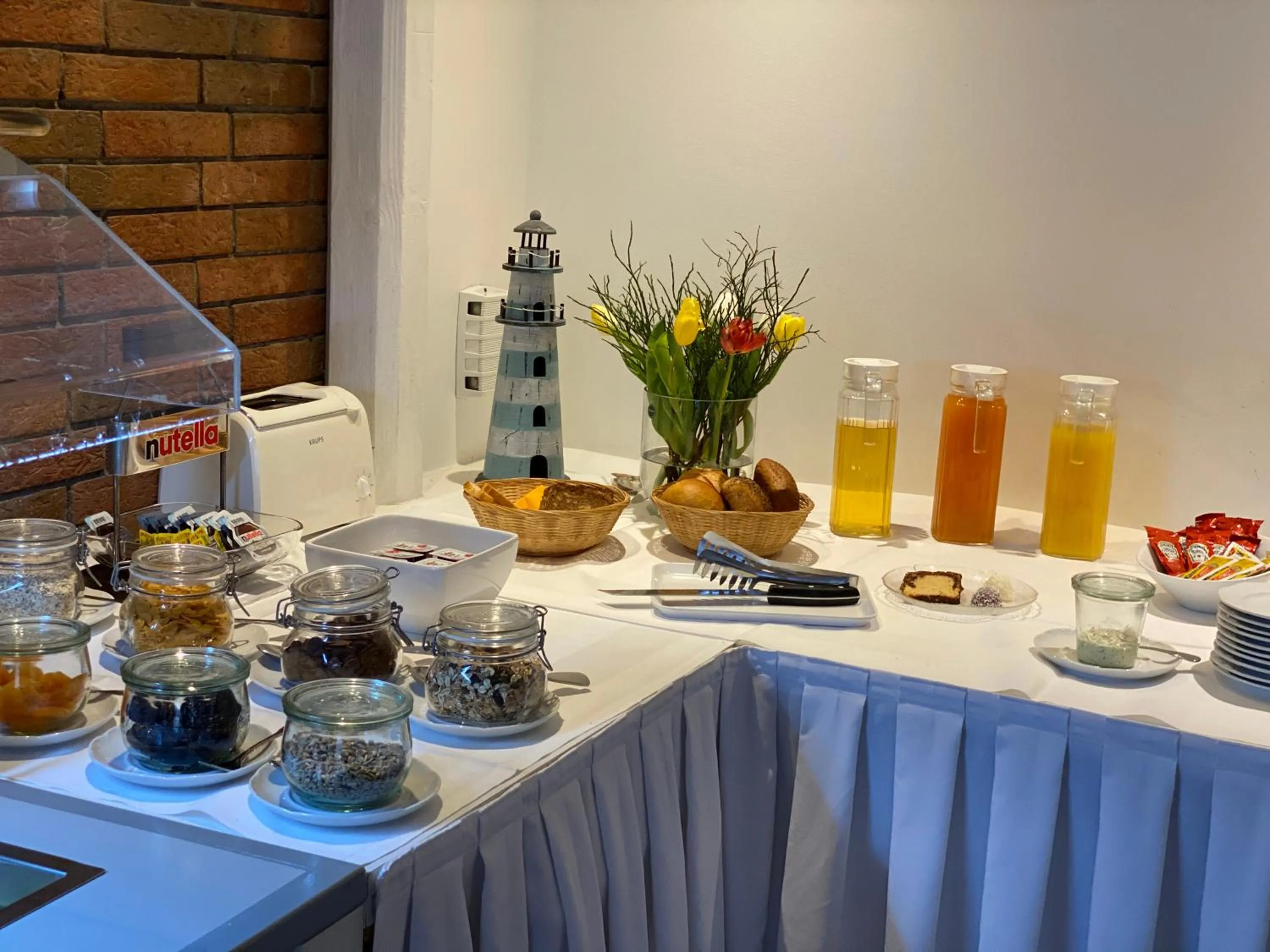 Buffet breakfast in Hotel Flensburger Hof