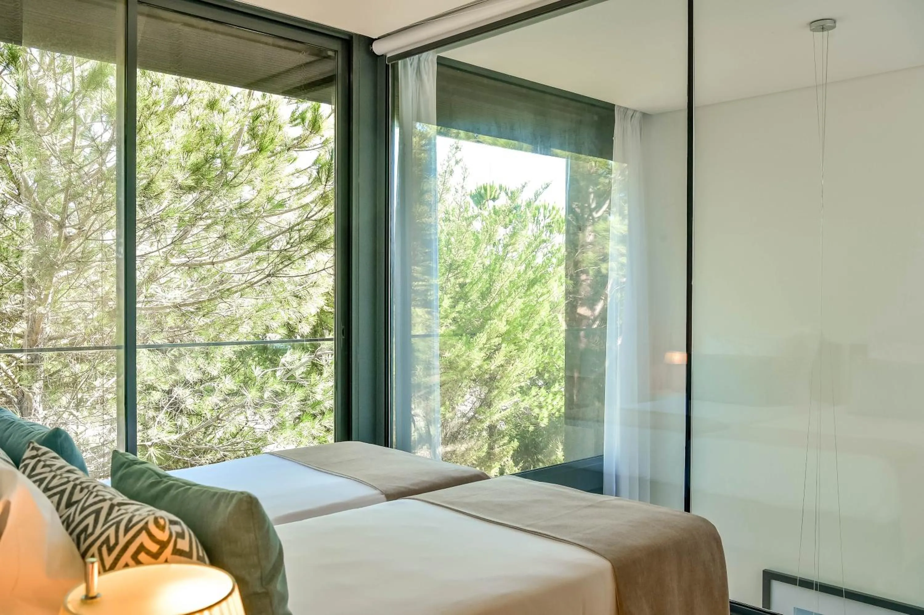 Bedroom, Bed in Troia Residence by The Editory - Beach Houses