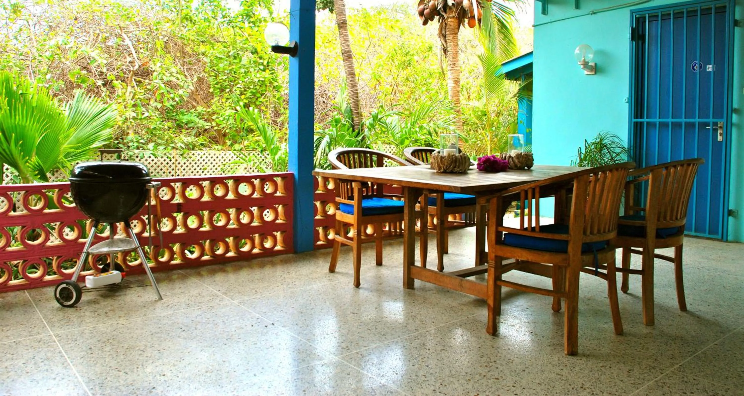 Balcony/Terrace in Caribbean Flower Apartments