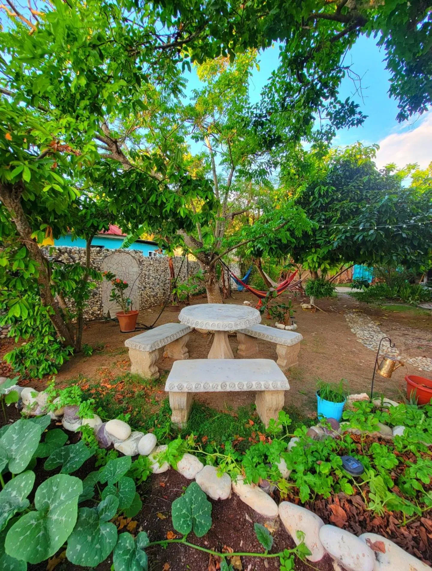 Garden in Green's Palace Jamaica