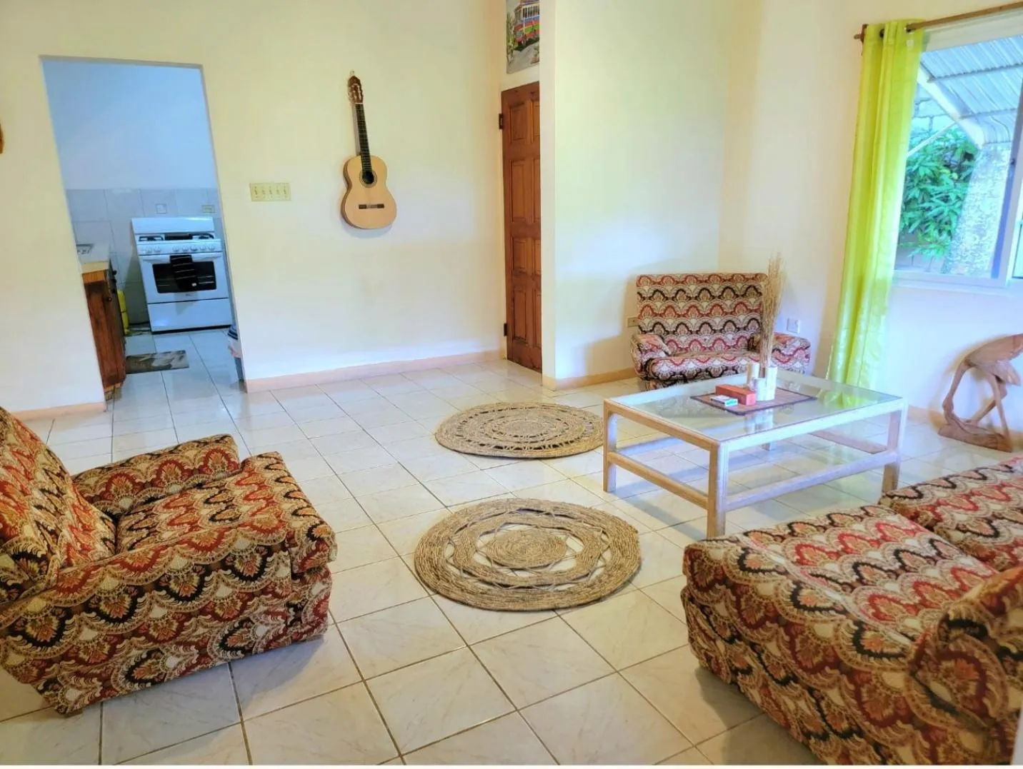 Living room in Green's Palace Jamaica