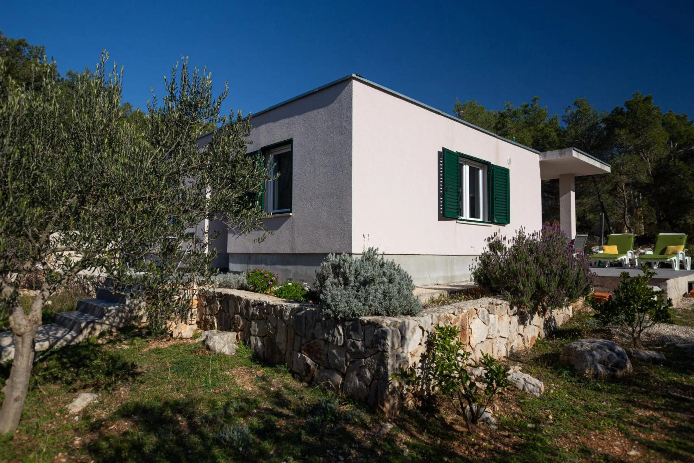 Patio in Olive Eden Holiday Home