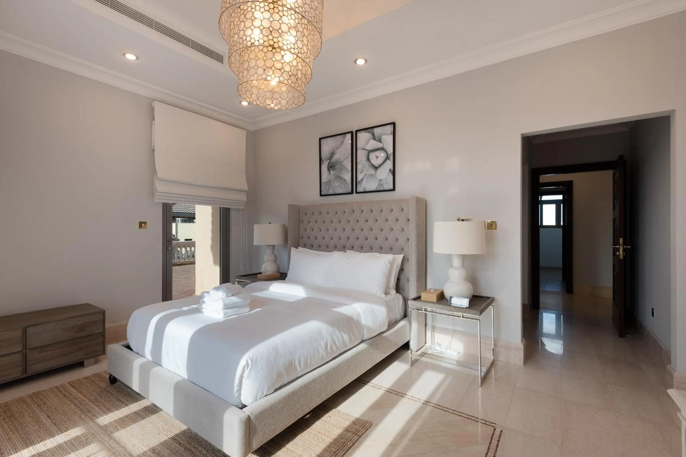 Bedroom in Maison Privee - Palm Jumeirah Beach Front XL Villa with Private Pool