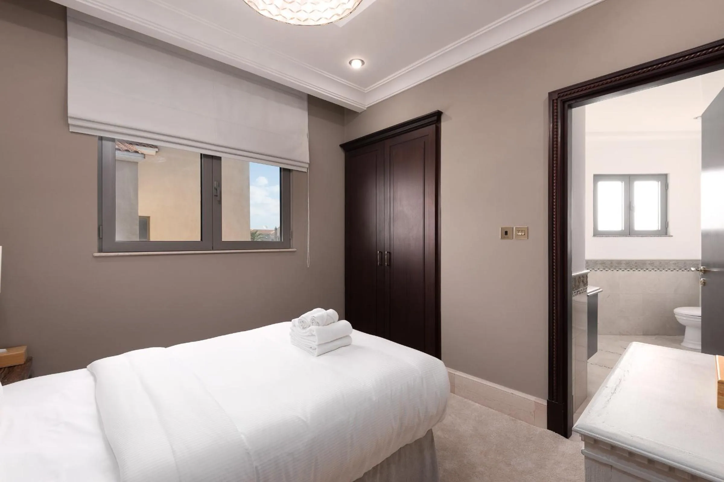 Bedroom in Maison Privee - Palm Jumeirah Beach Front XL Villa with Private Pool