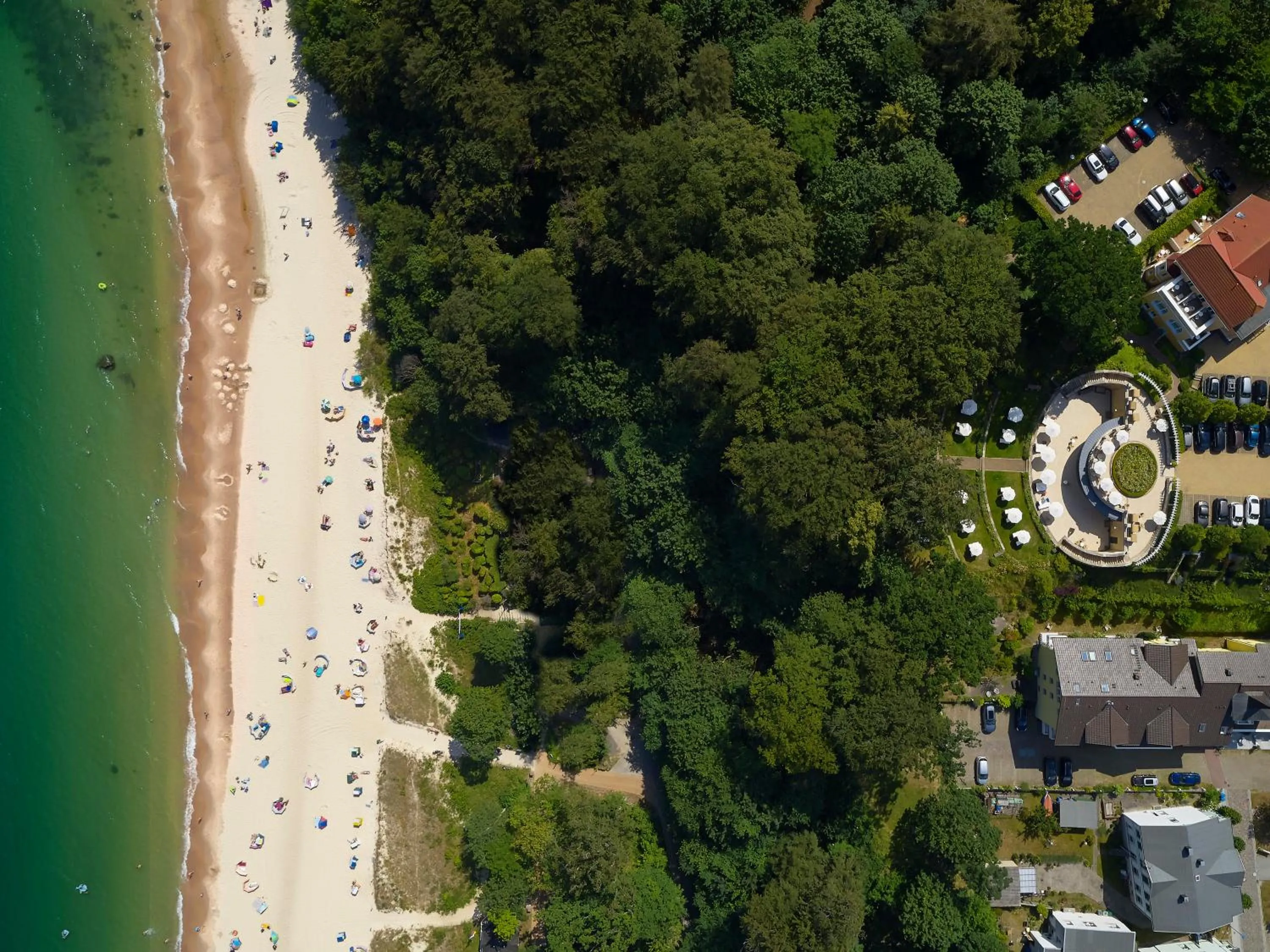 Bird's eye view in aja Nordperd & Villen Göhren