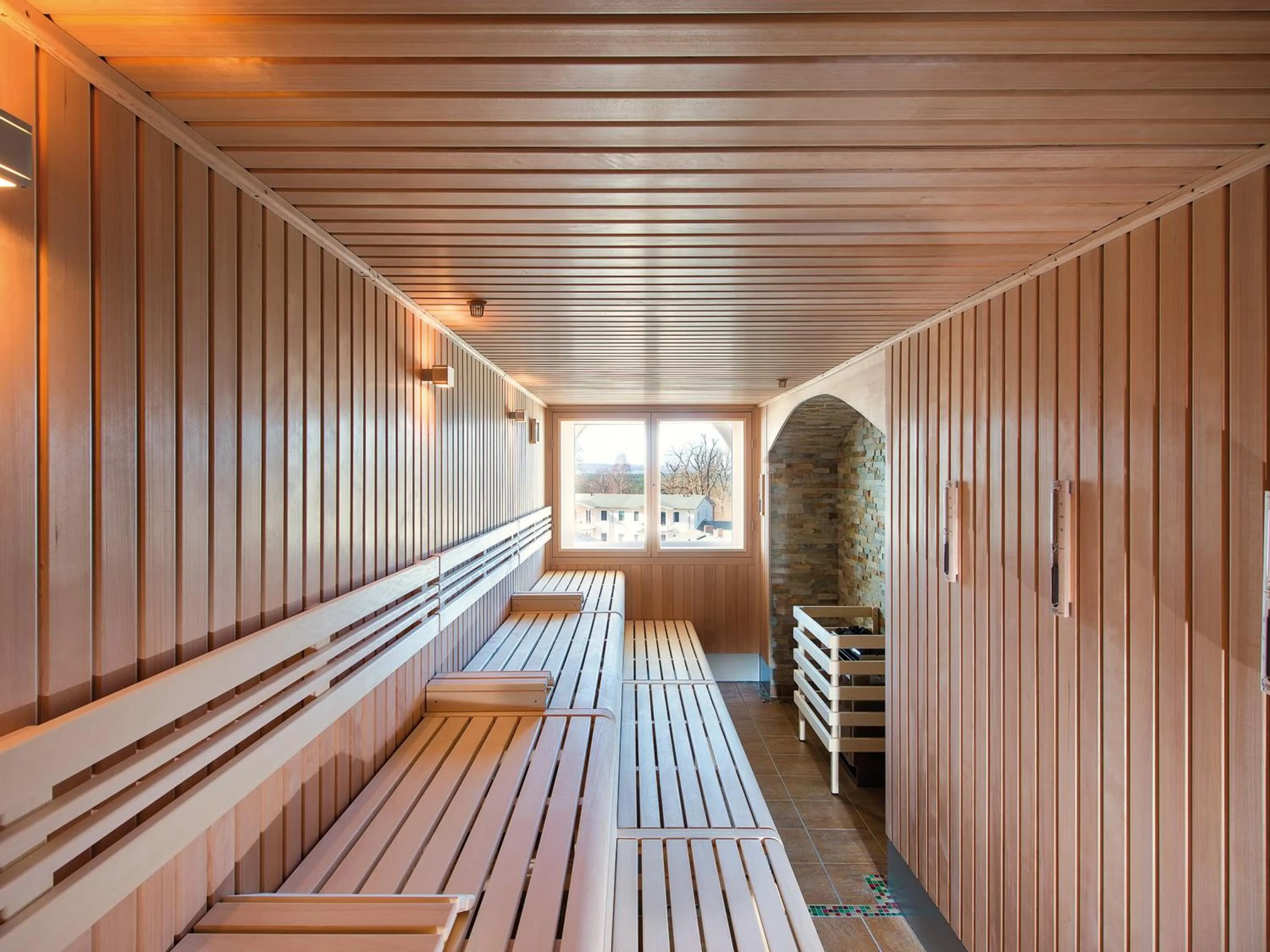 Sauna, Bed in aja Nordperd & Villen Göhren