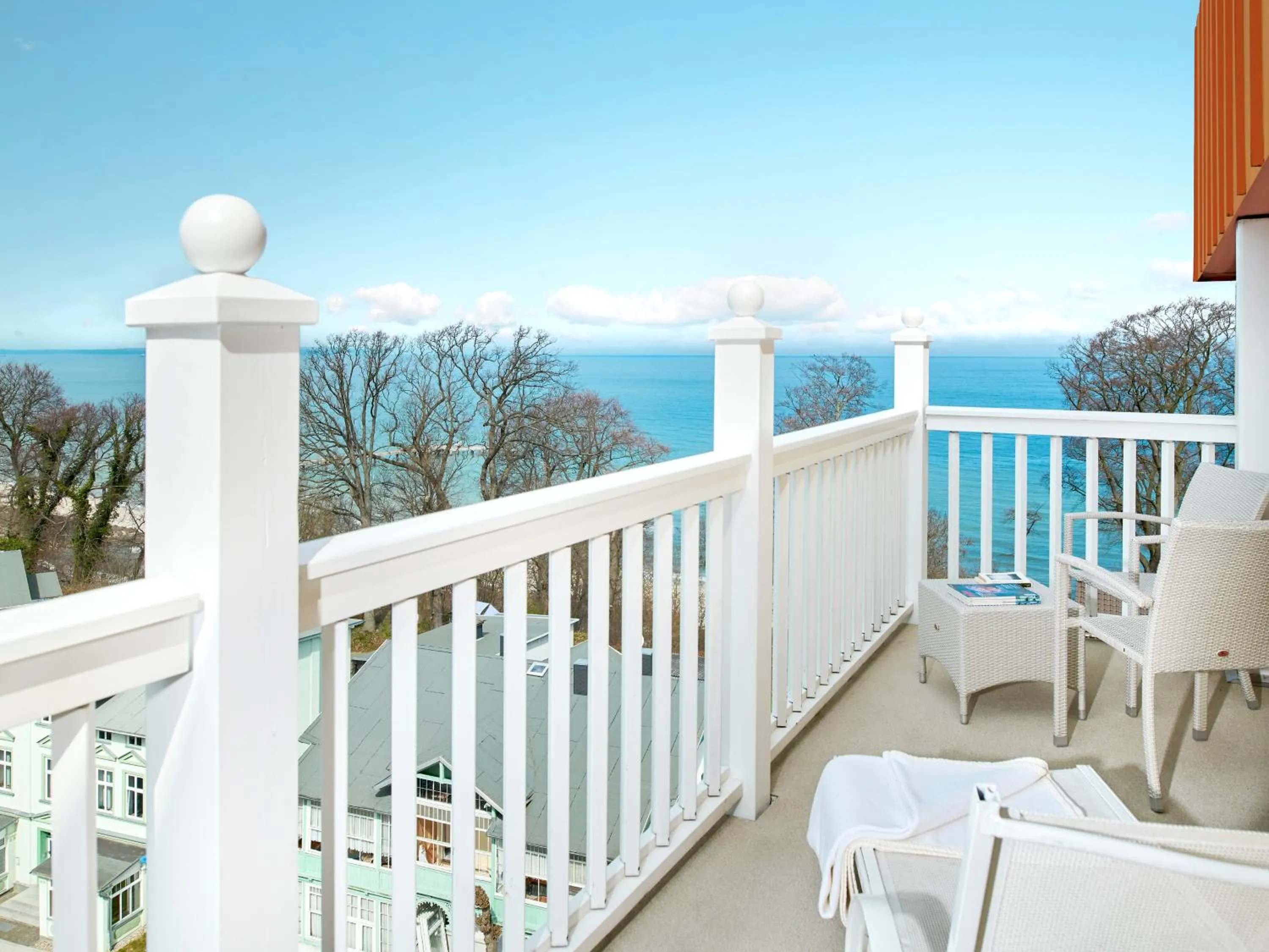 Balcony/Terrace in aja Nordperd & Villen Göhren