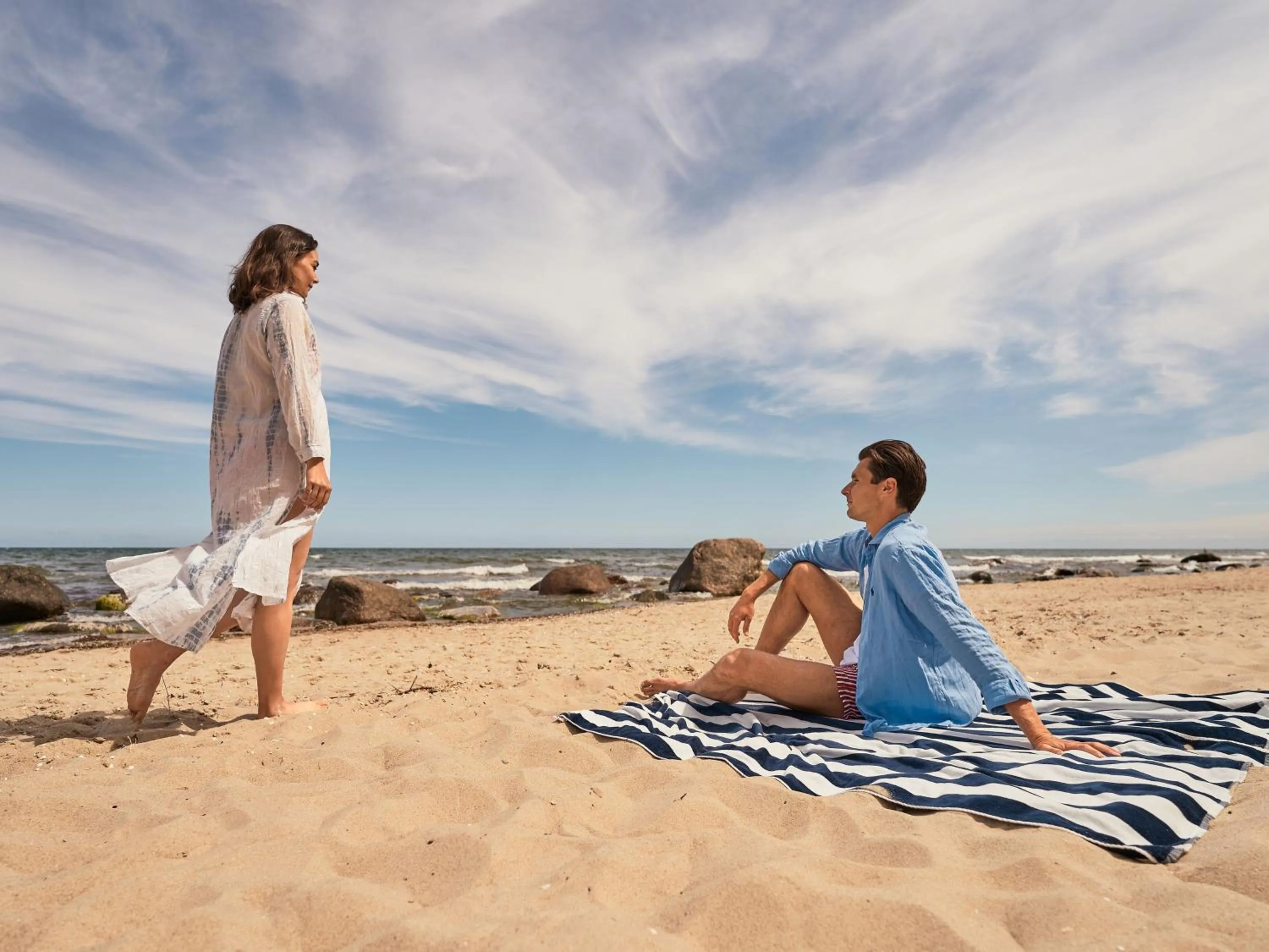 Beach in aja Nordperd & Villen Göhren