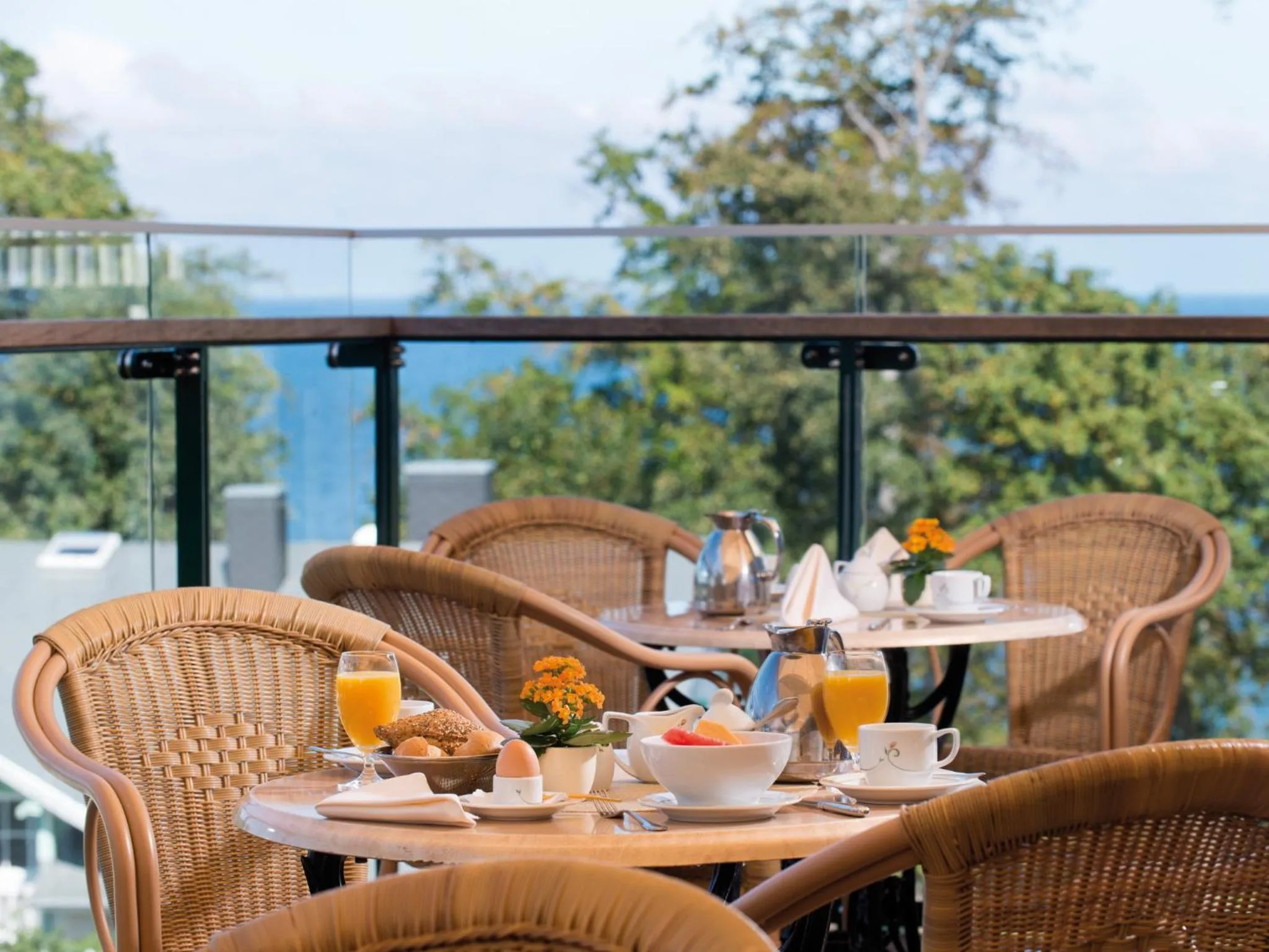 Balcony/Terrace in aja Nordperd & Villen Göhren