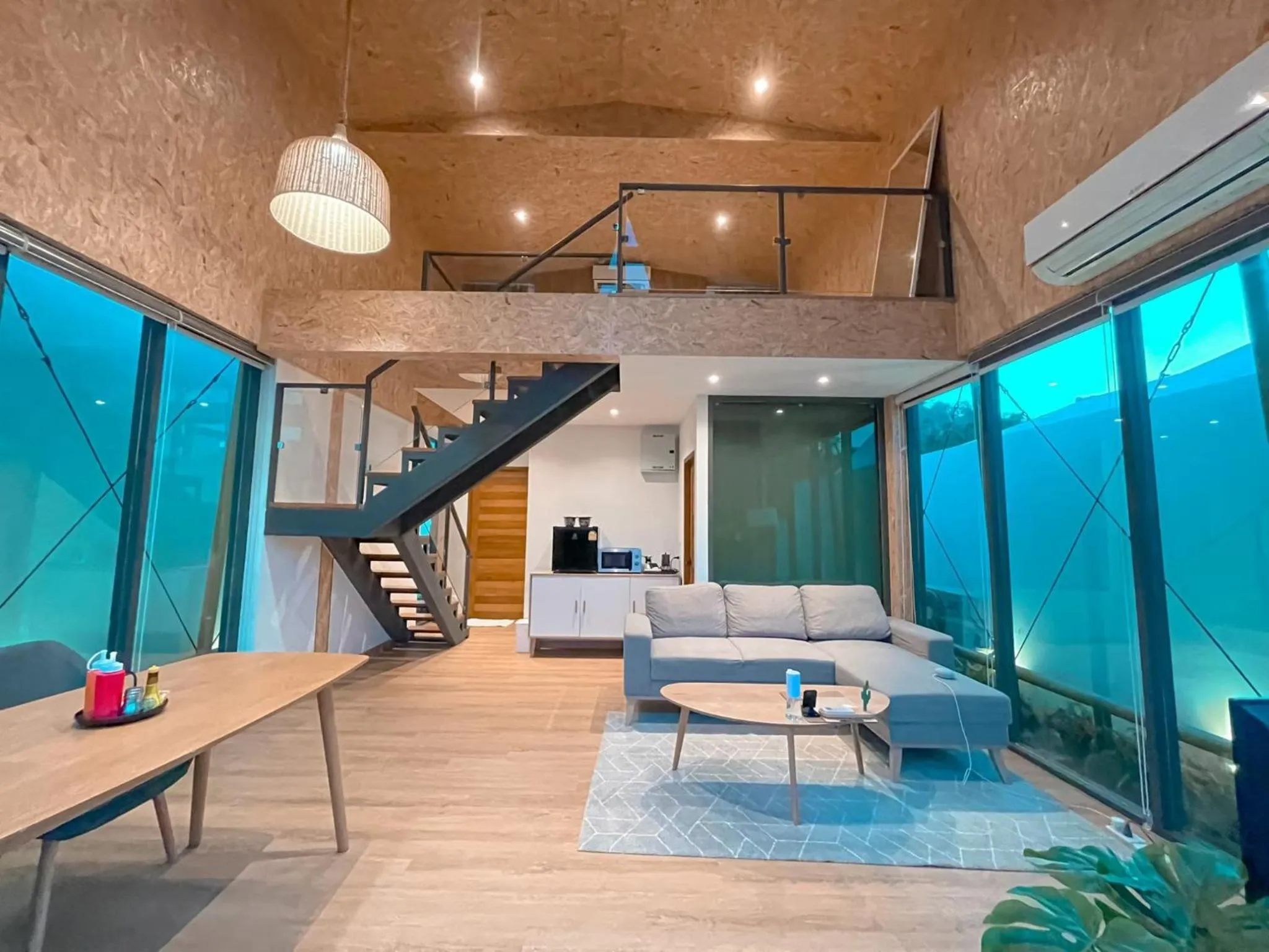 Living room in The X10 private pool villa khaoyai SHA Certified เขาใหญ่