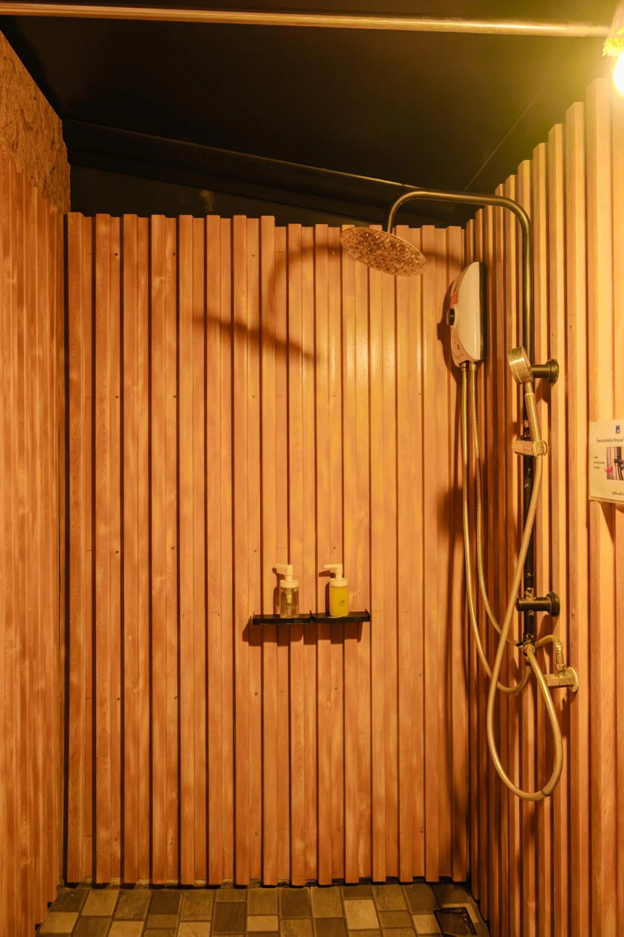 Shower in The X10 private pool villa khaoyai SHA Certified เขาใหญ่