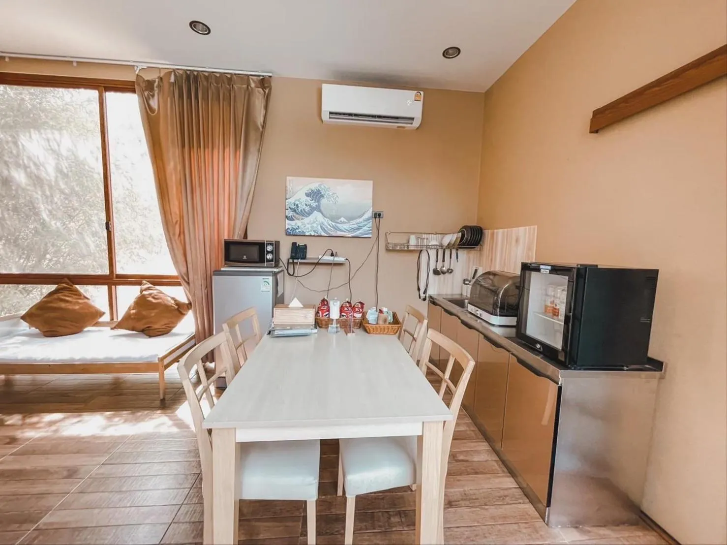 Kitchen or kitchenette in The X10 private pool villa khaoyai SHA Certified เขาใหญ่