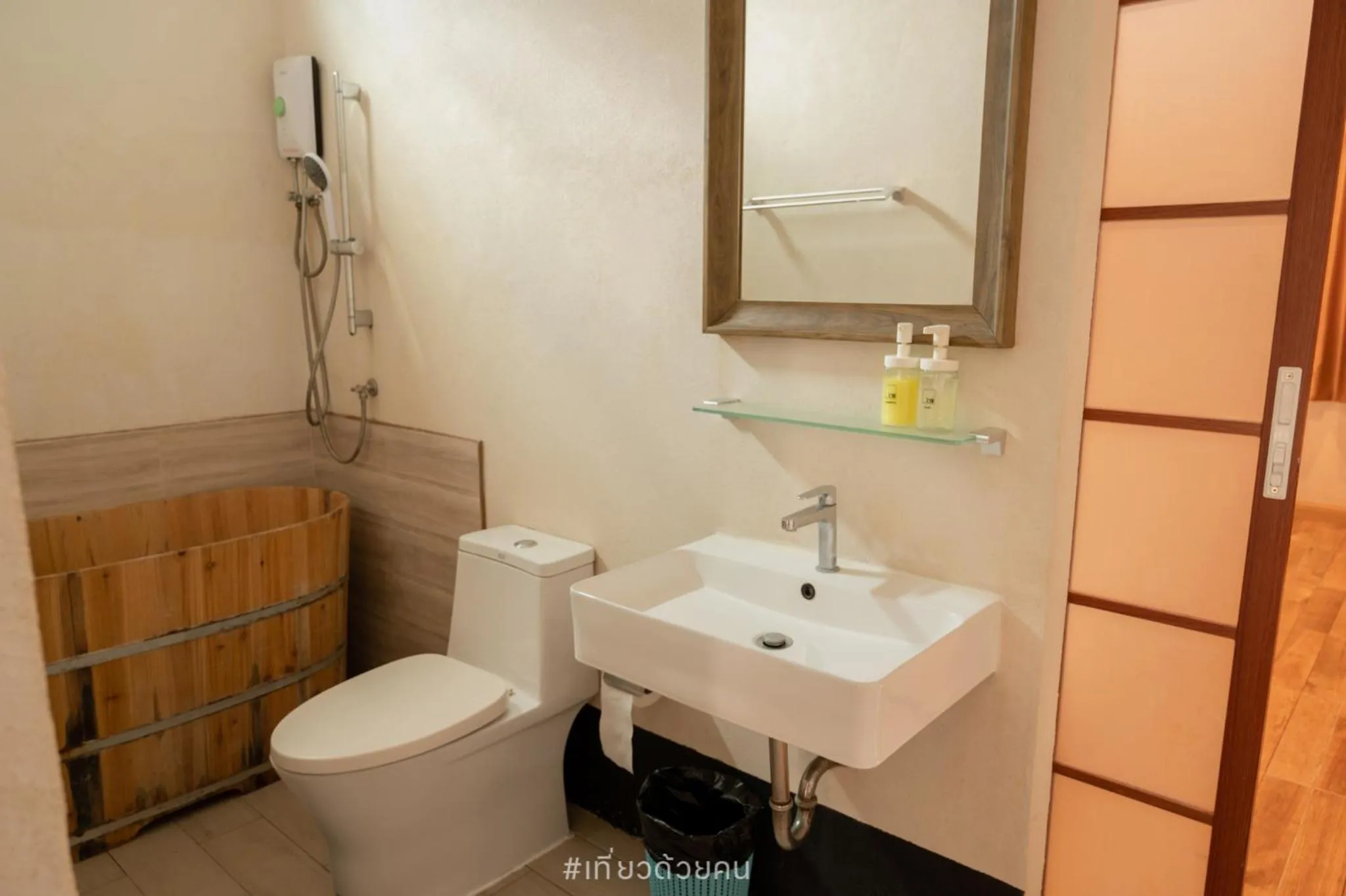 Bathroom in The X10 private pool villa khaoyai SHA Certified เขาใหญ่