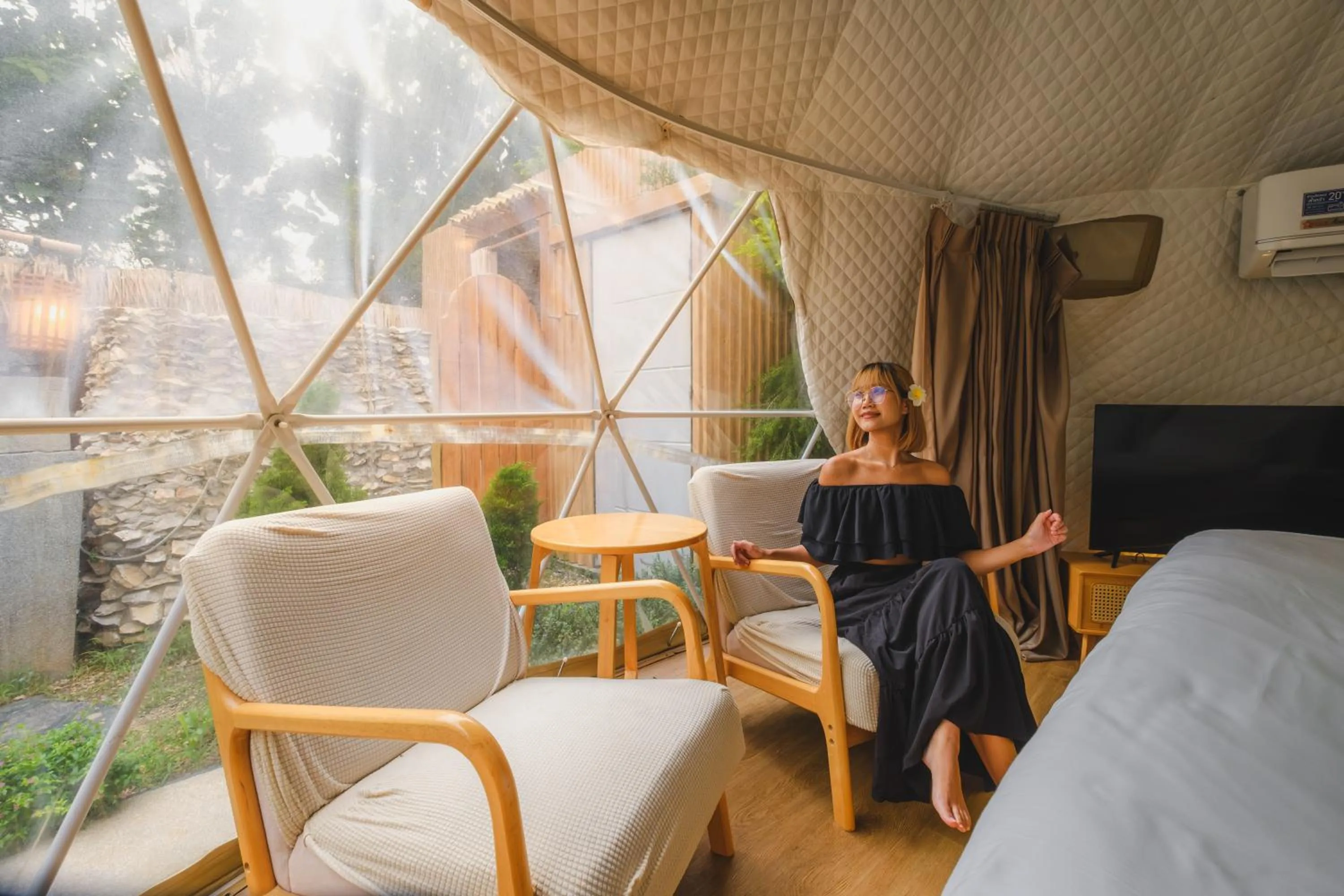 Bedroom, Bed in The X10 private pool villa khaoyai SHA Certified เขาใหญ่