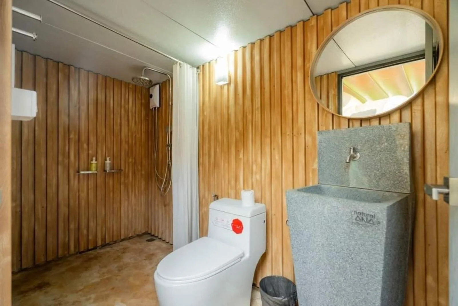 Shower in The X10 private pool villa khaoyai SHA Certified เขาใหญ่