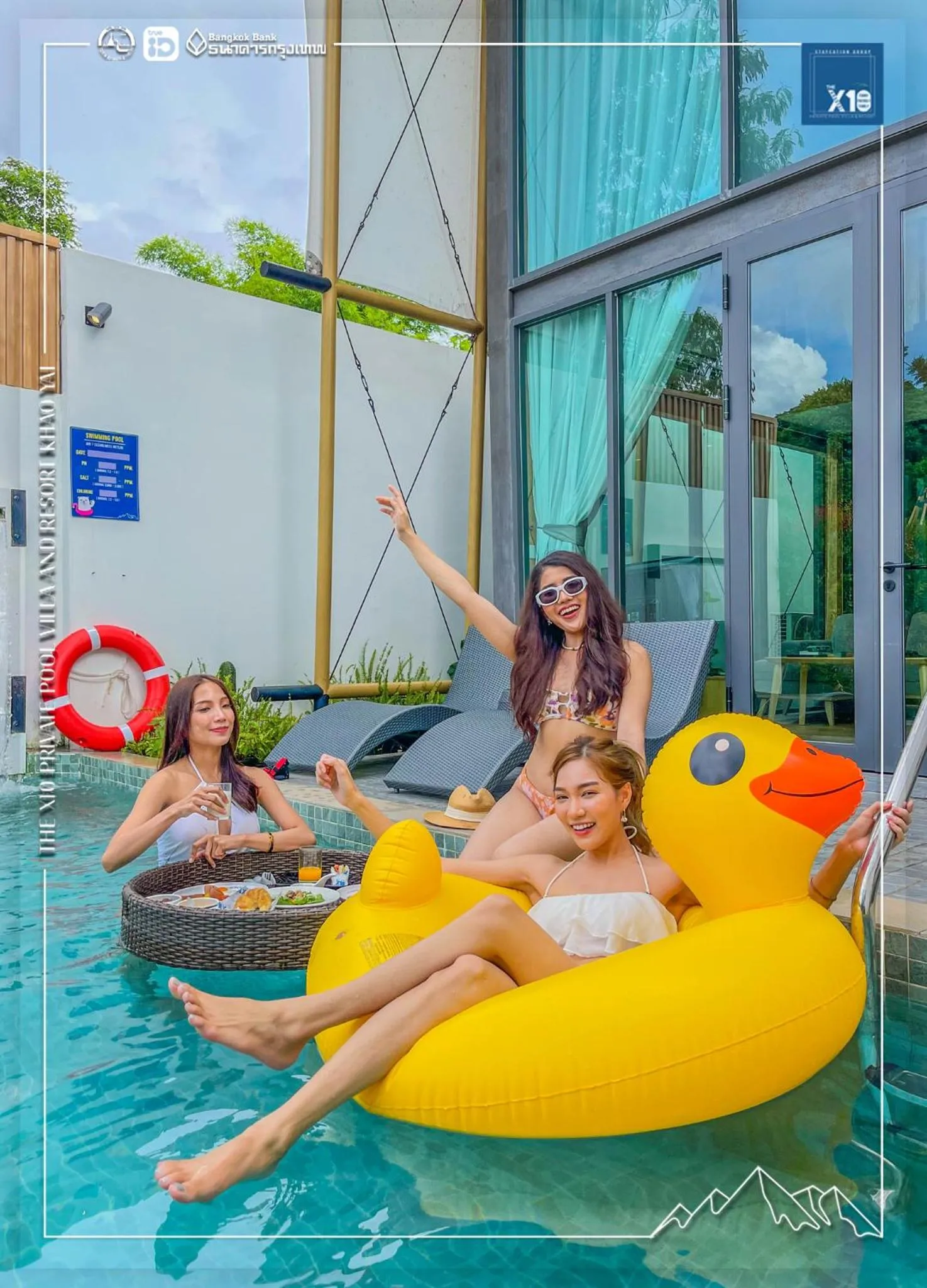 People in The X10 private pool villa khaoyai SHA Certified เขาใหญ่