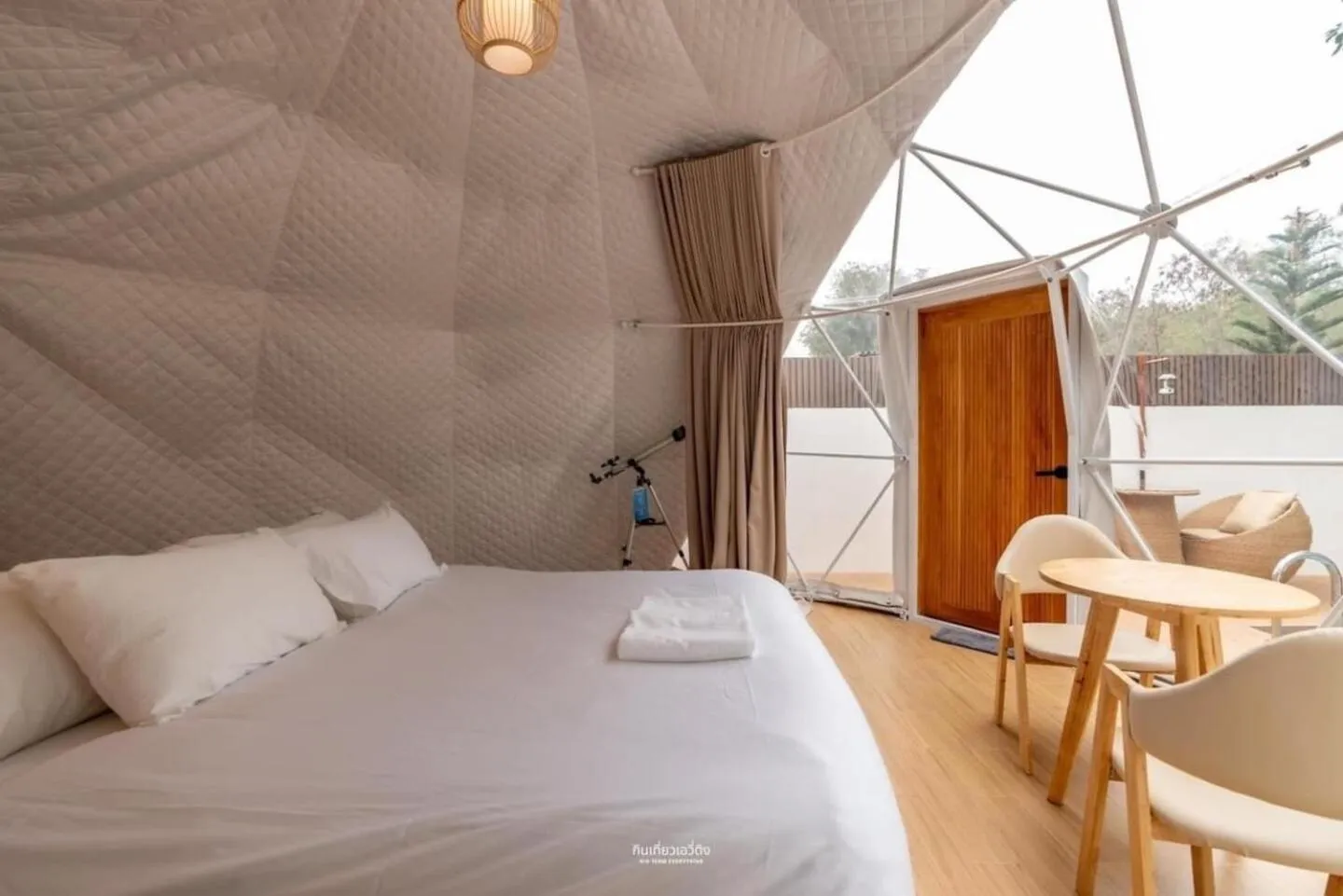 Bed in The X10 private pool villa khaoyai SHA Certified เขาใหญ่