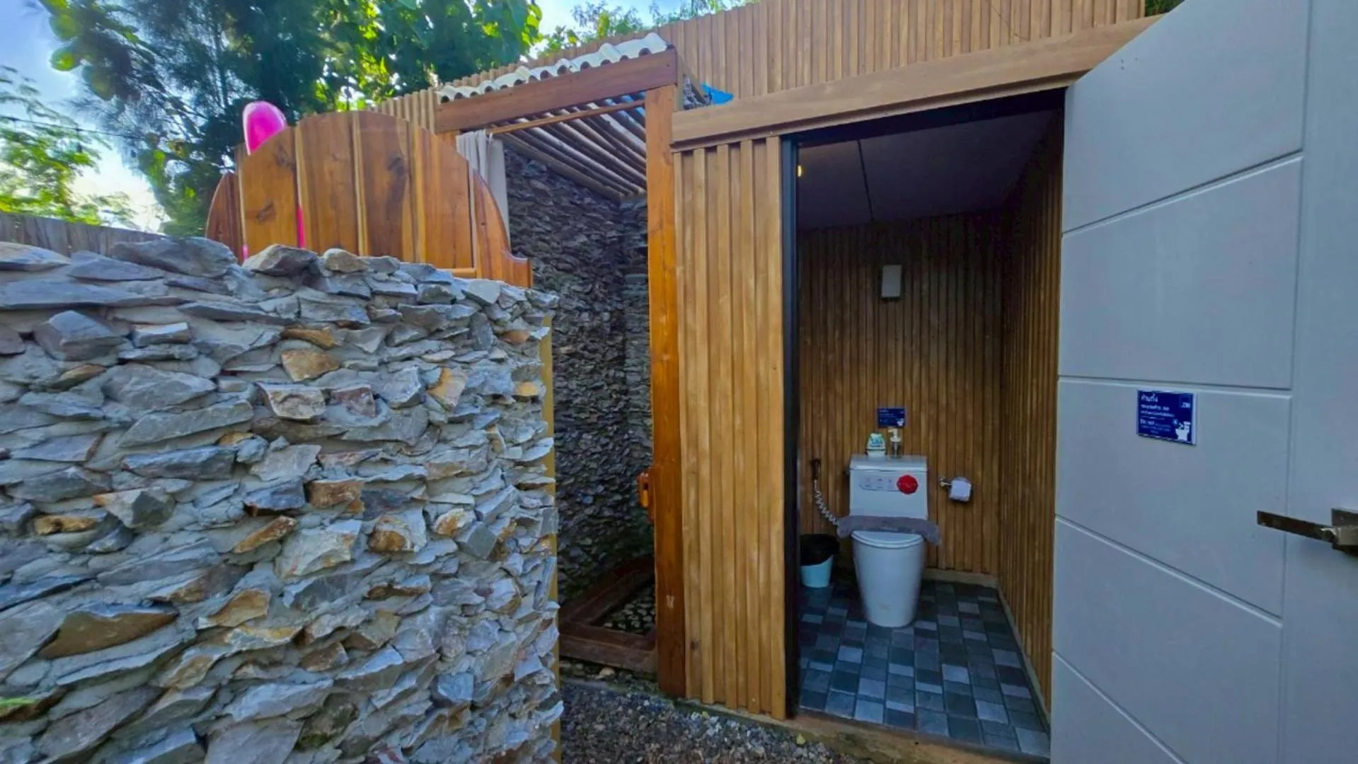 Toilet in The X10 private pool villa khaoyai SHA Certified เขาใหญ่