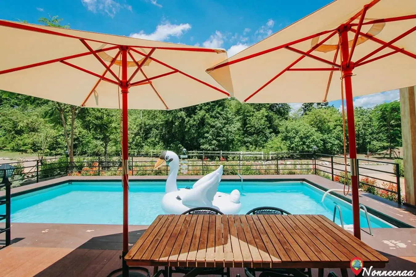 Pool view in The X10 private pool villa khaoyai SHA Certified เขาใหญ่ Pool view in The X10 private pool villa khaoyai SHA Certified เขาใหญ่