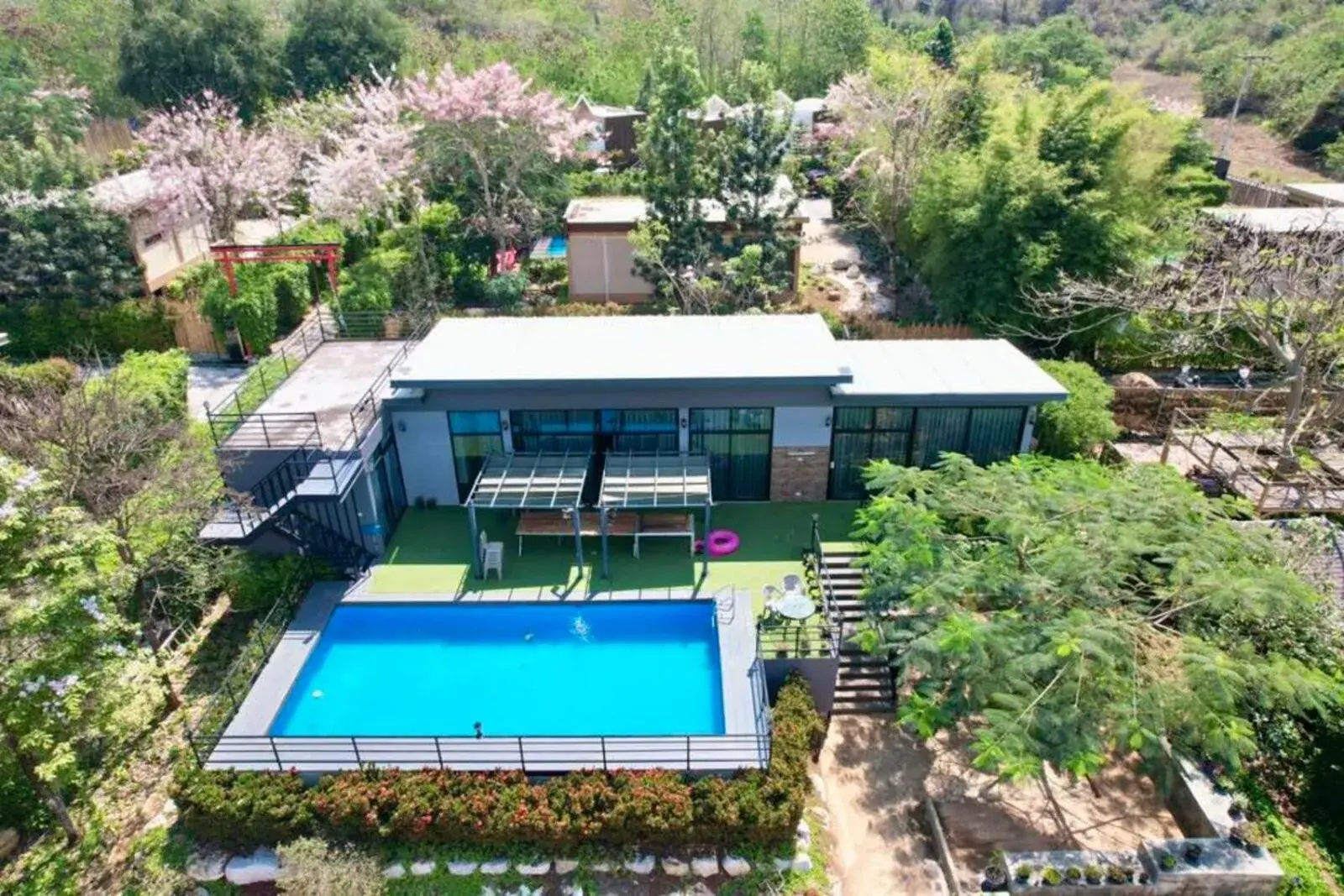 Property building in The X10 private pool villa khaoyai SHA Certified เขาใหญ่ Property building in The X10 private pool villa khaoyai SHA Certified เขาใหญ่