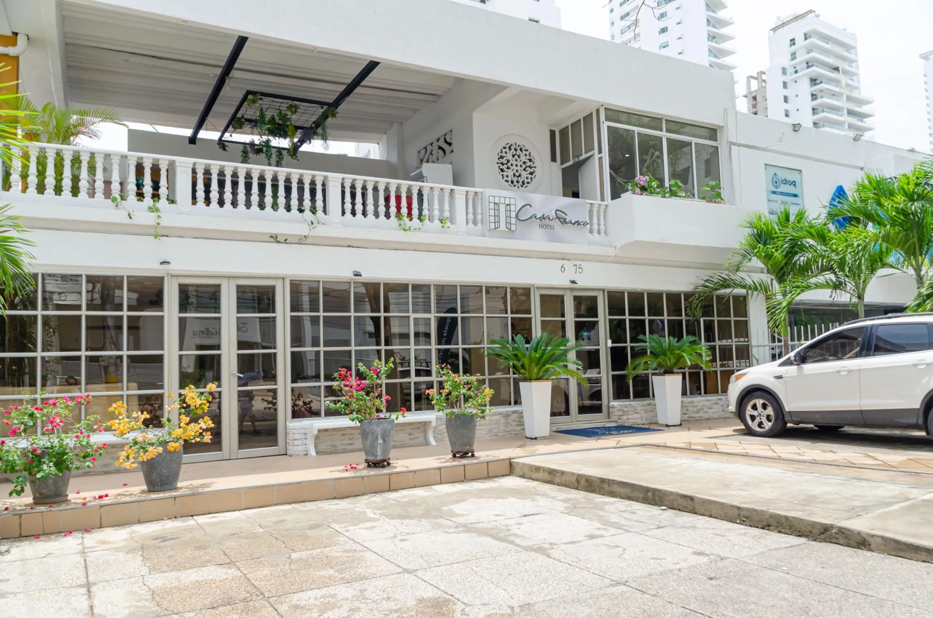 Property building in Casa Franco Hotel