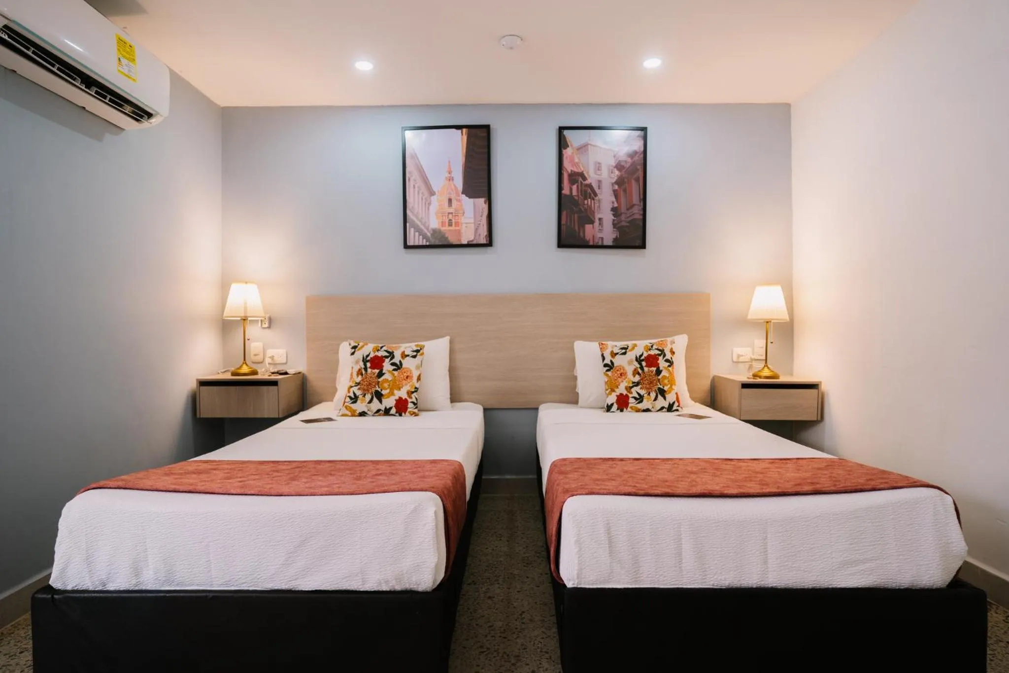 Bed in Casa Franco Hotel