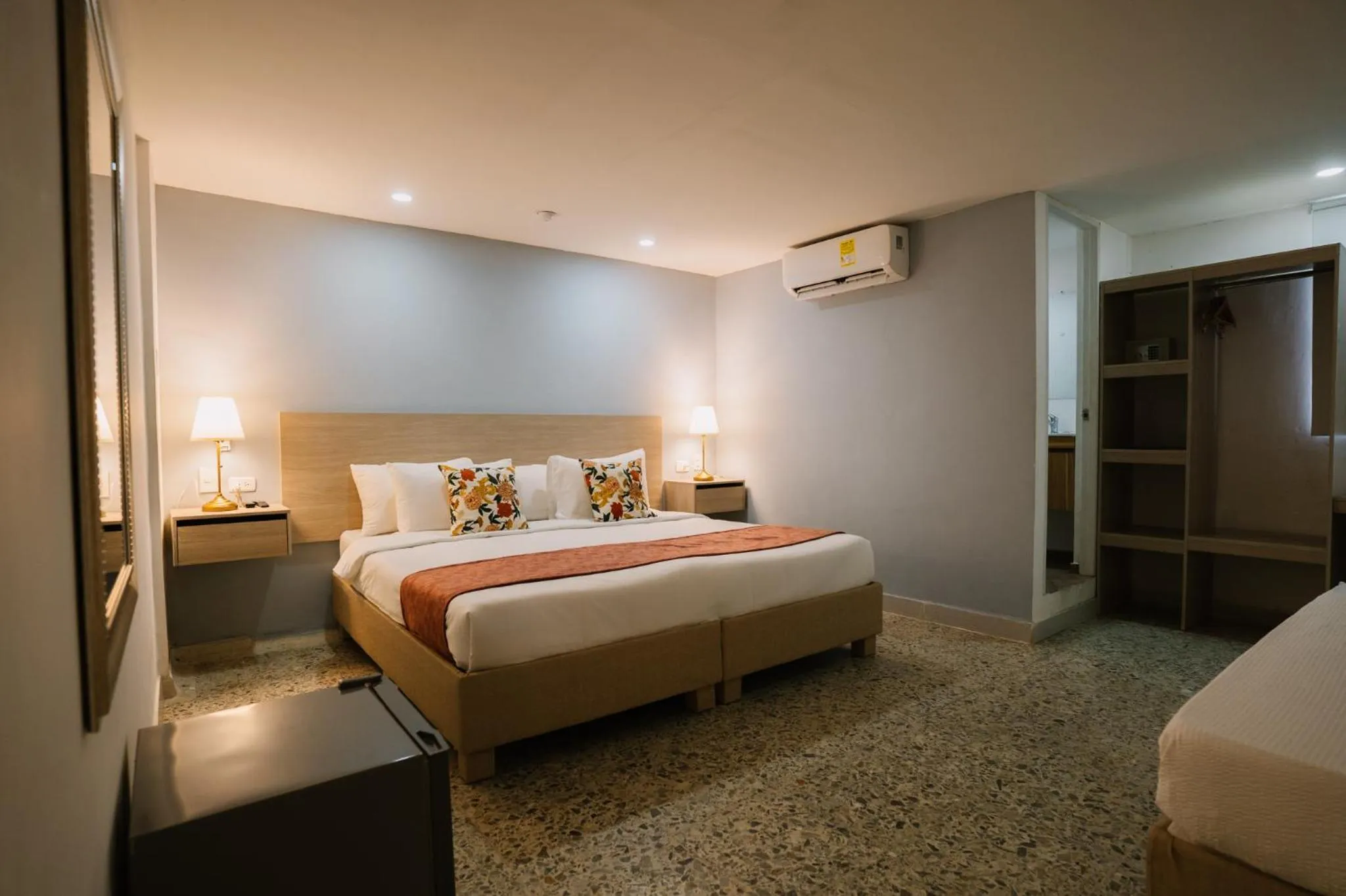 Bed in Casa Franco Hotel