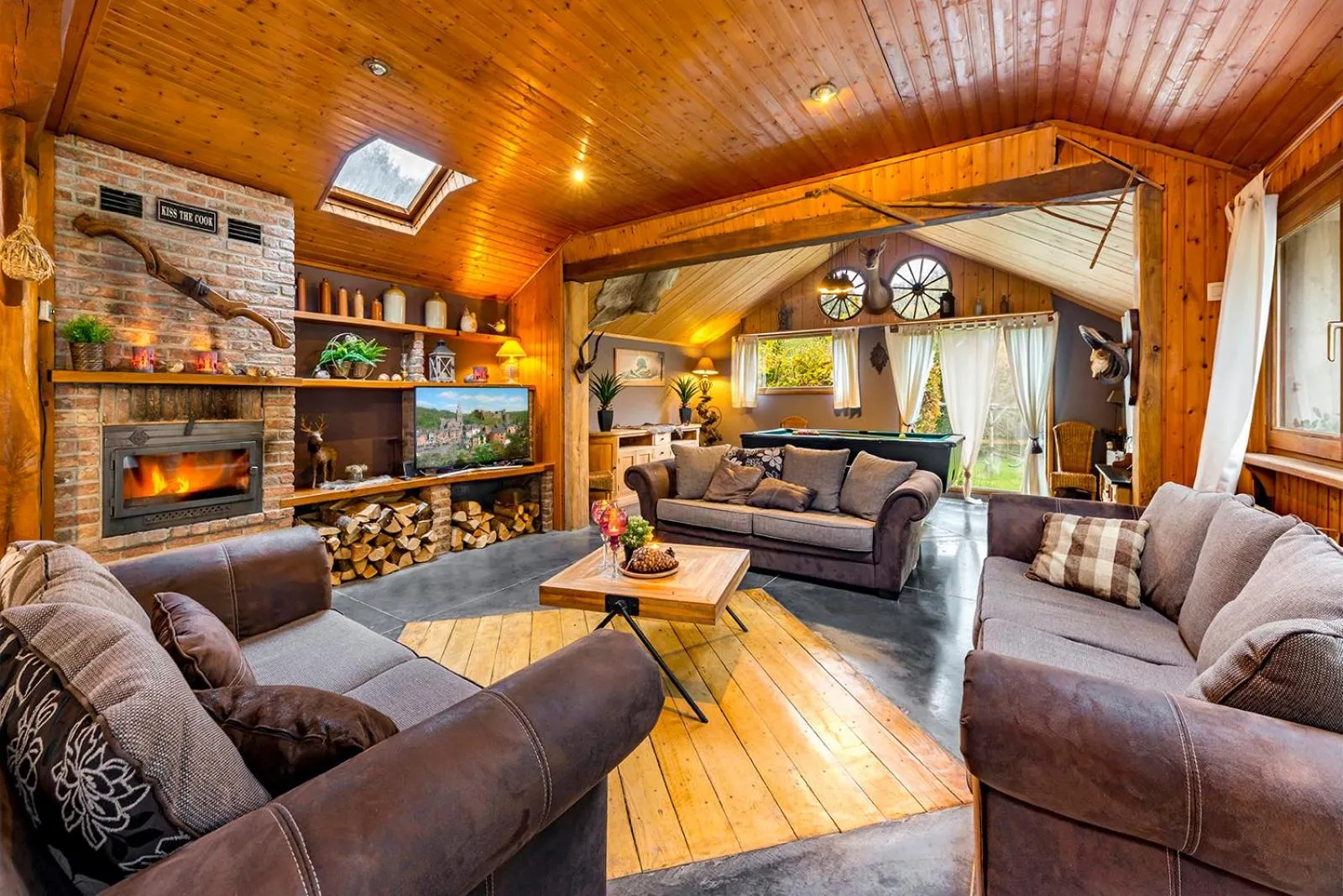 cosy holiday home with sauna near river