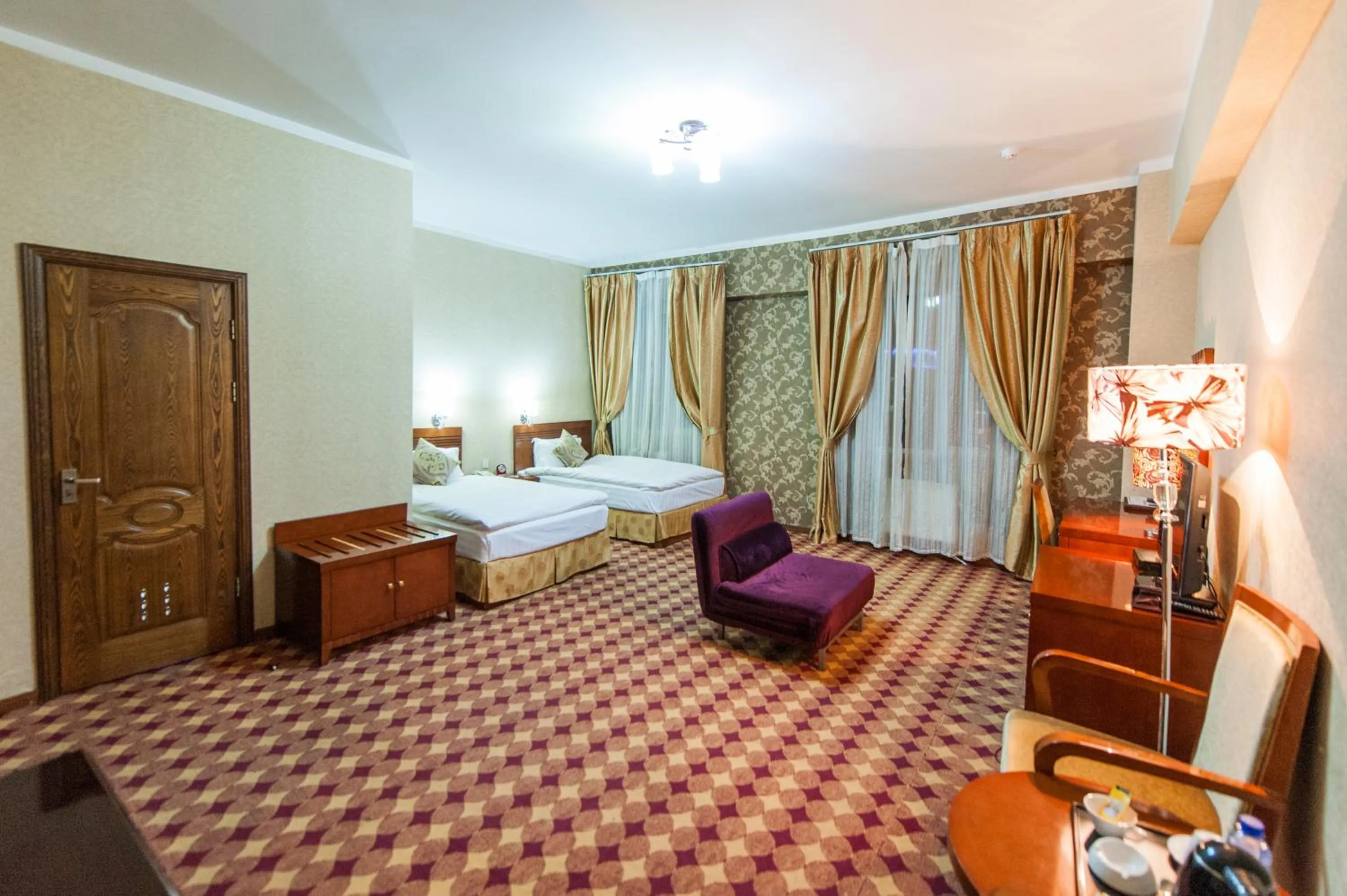 Bed in UB City Hotel